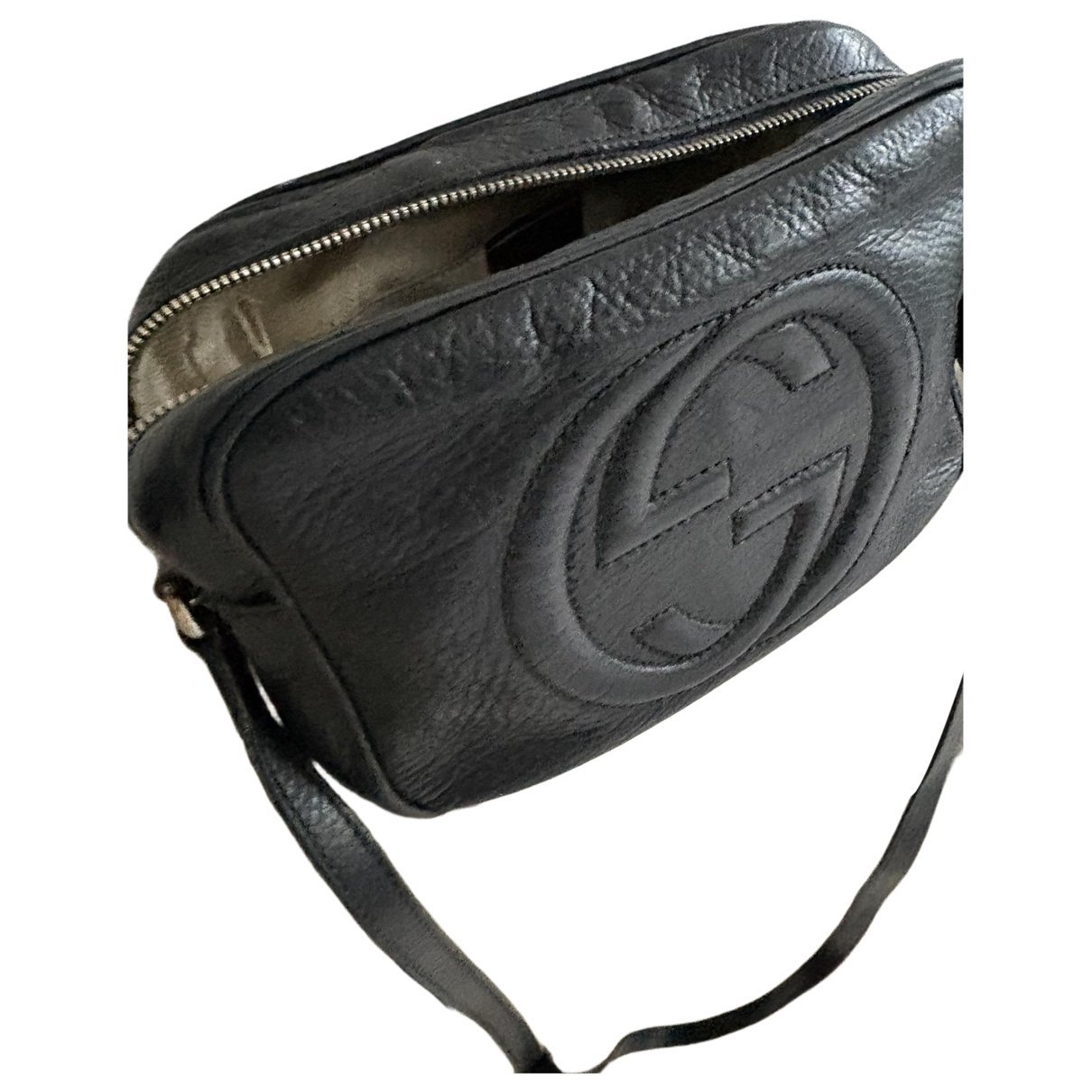 Leather crossbody bag