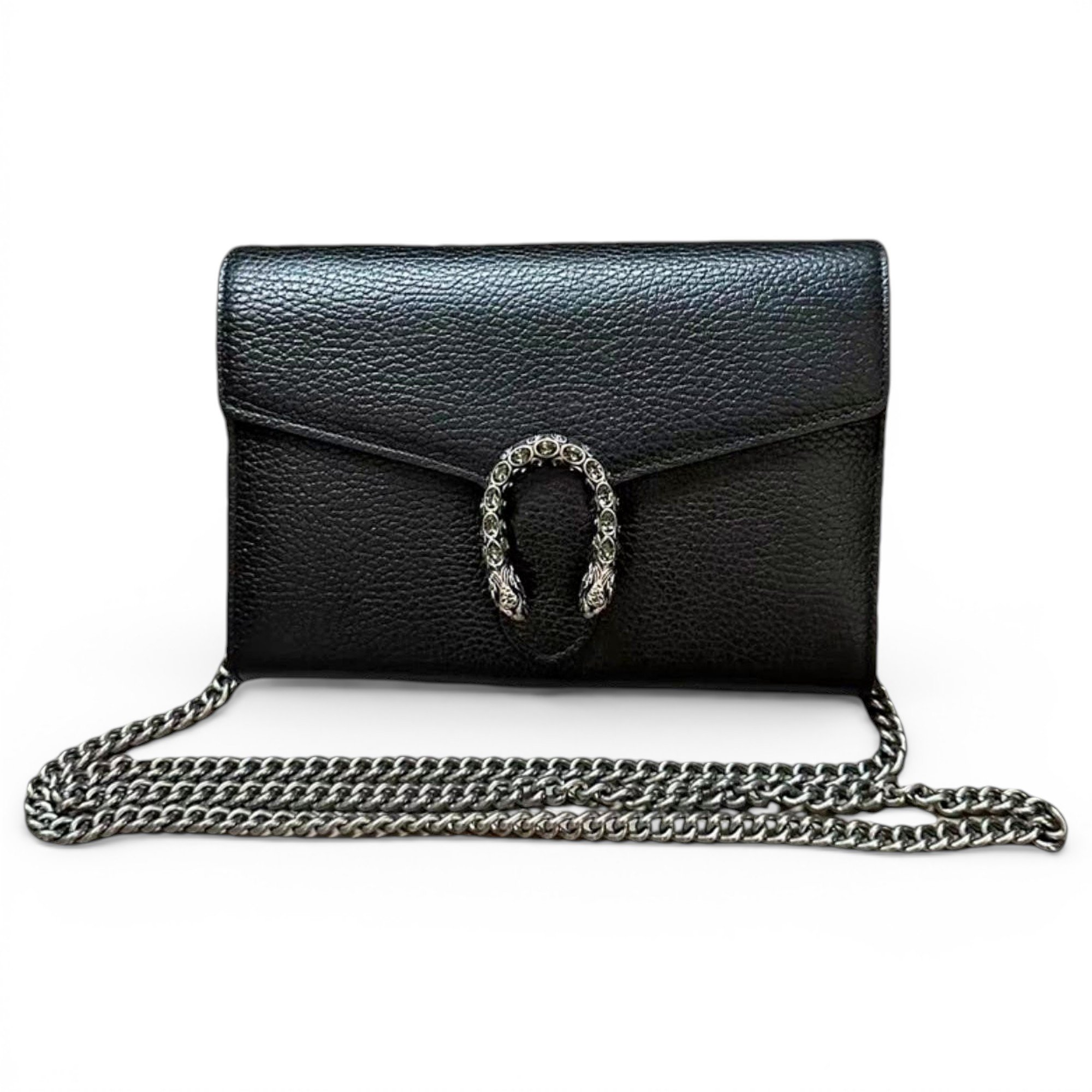 Dionysus Chain Wallet leather crossbody bag
