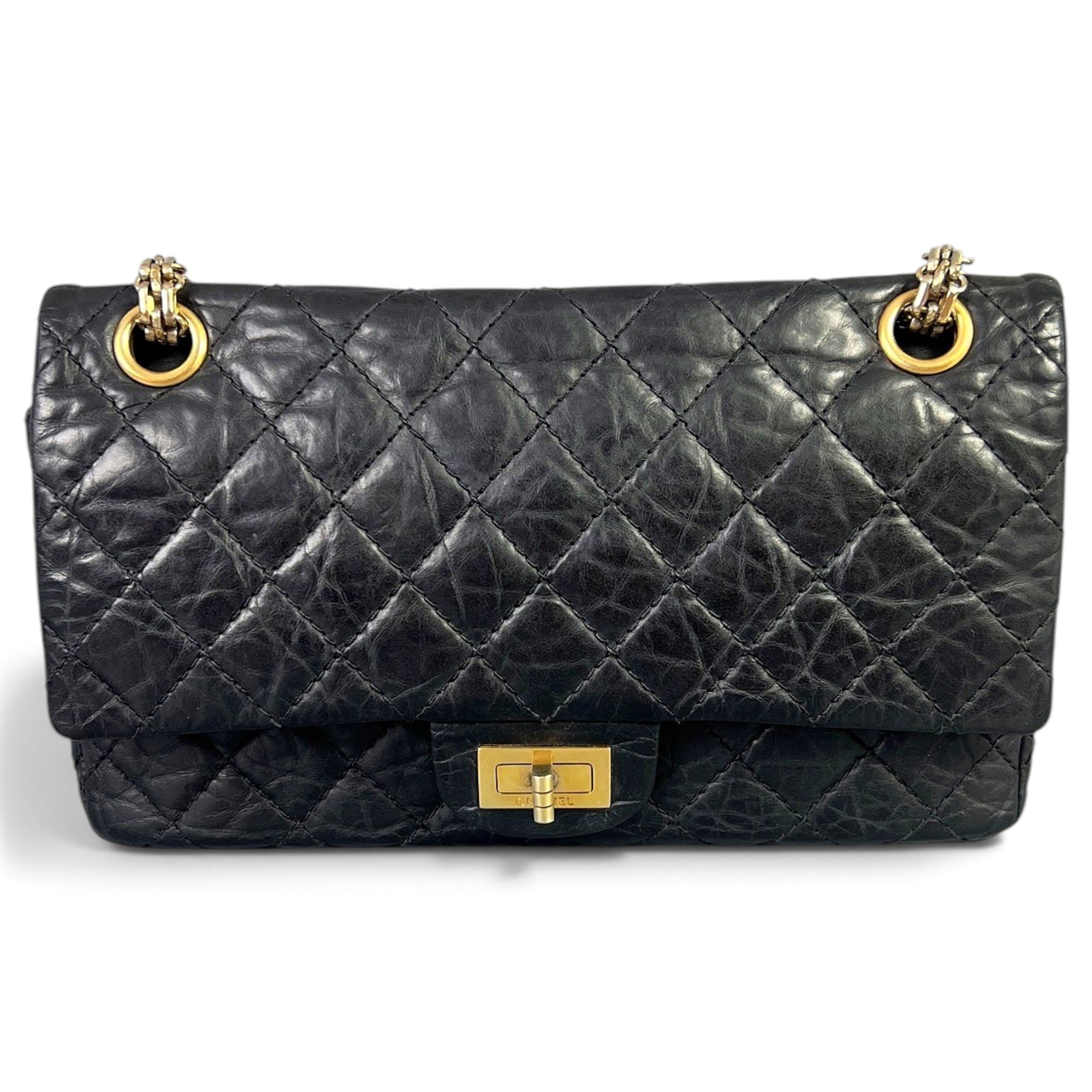 2.55 leather handbag