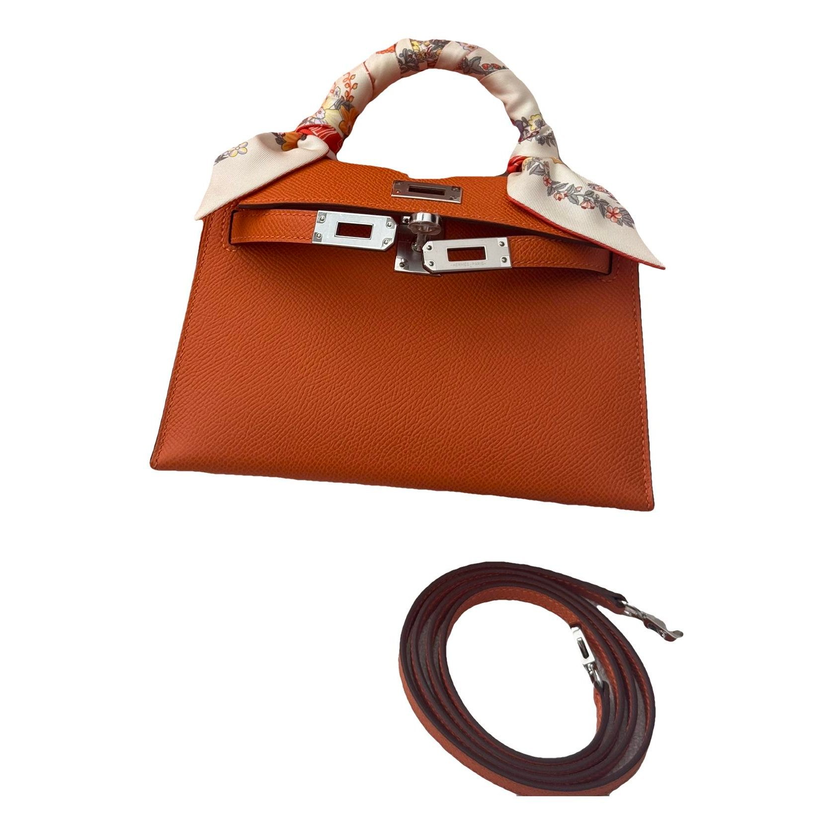 Kelly Mini leather handbag
