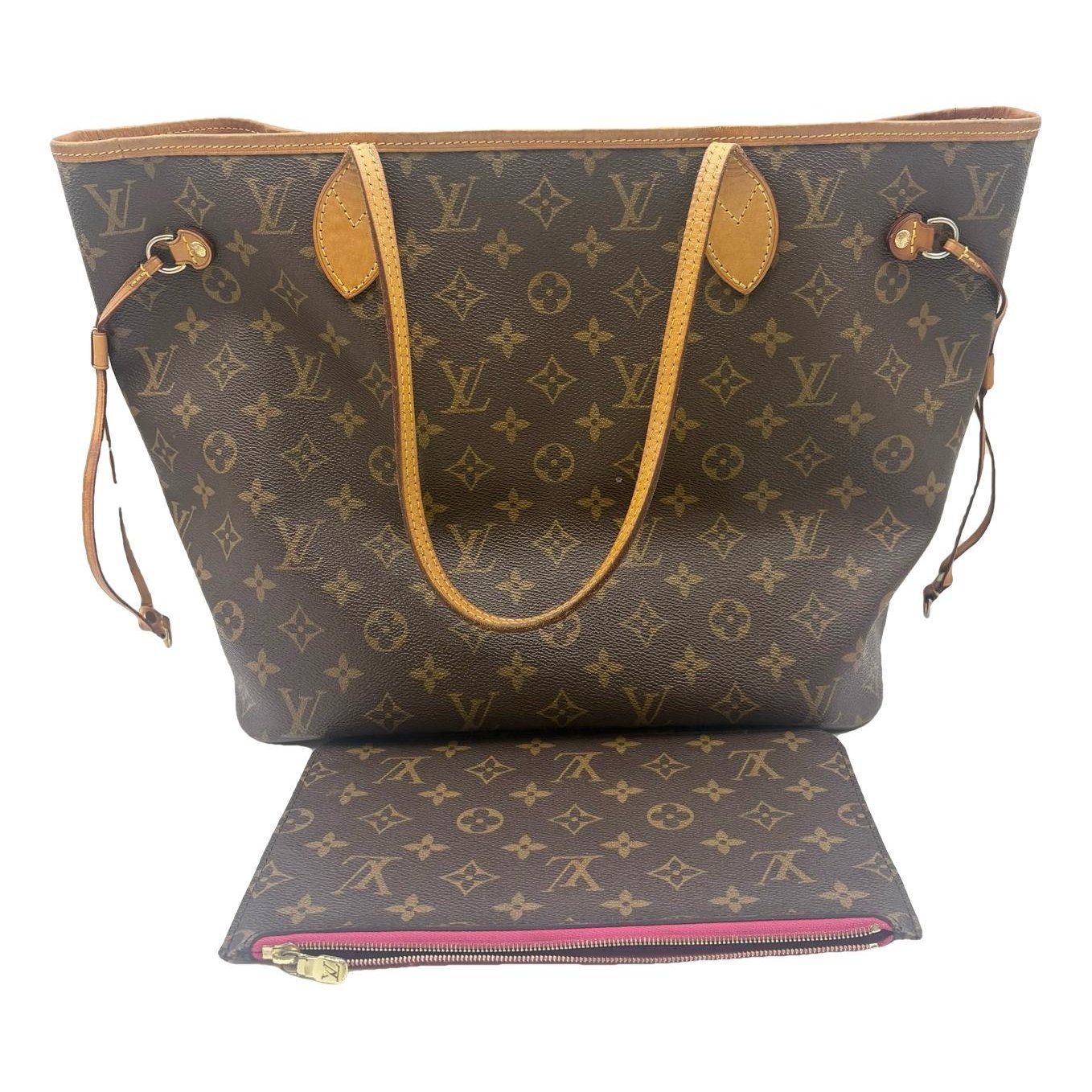 Neverfull leather handbag