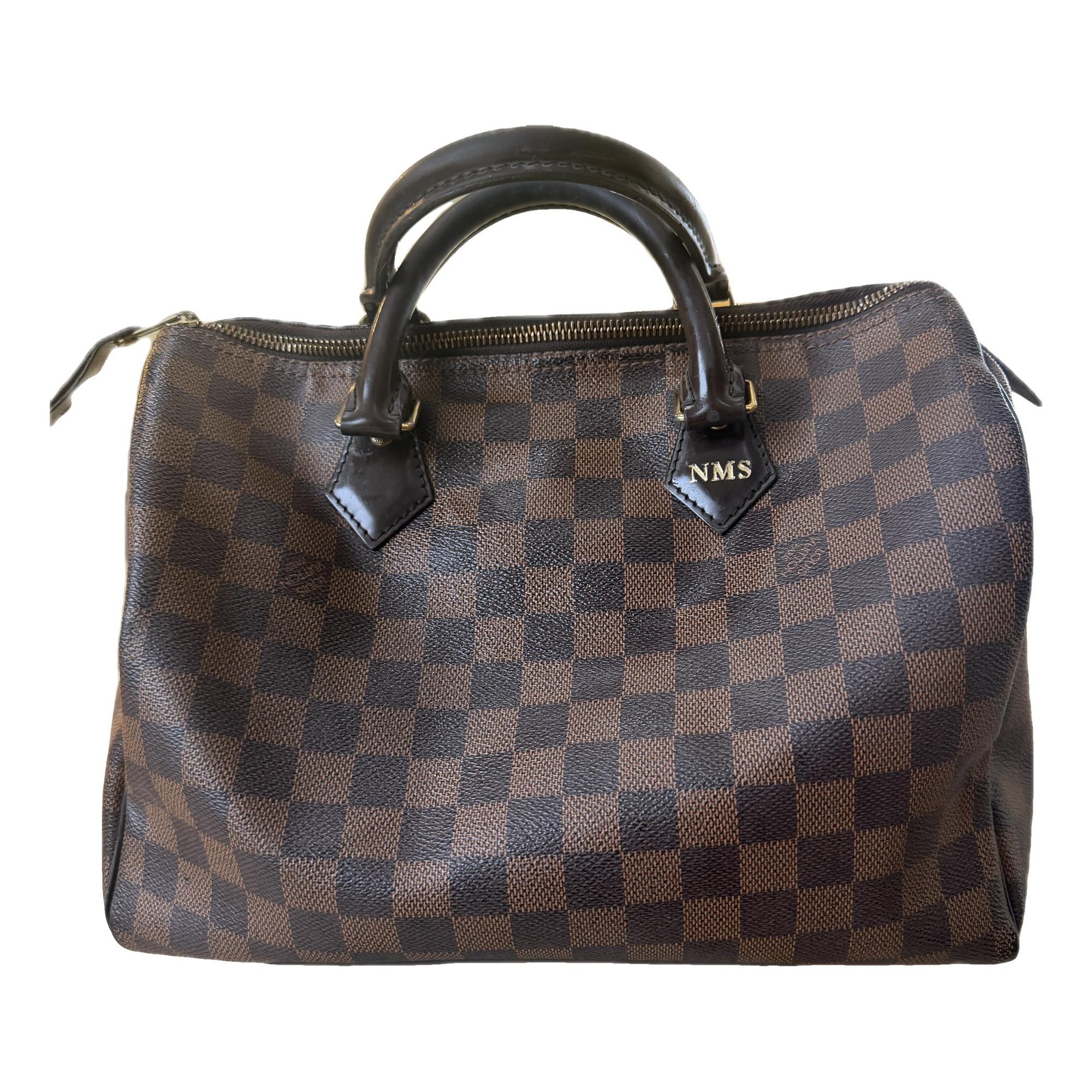 Speedy leather handbag