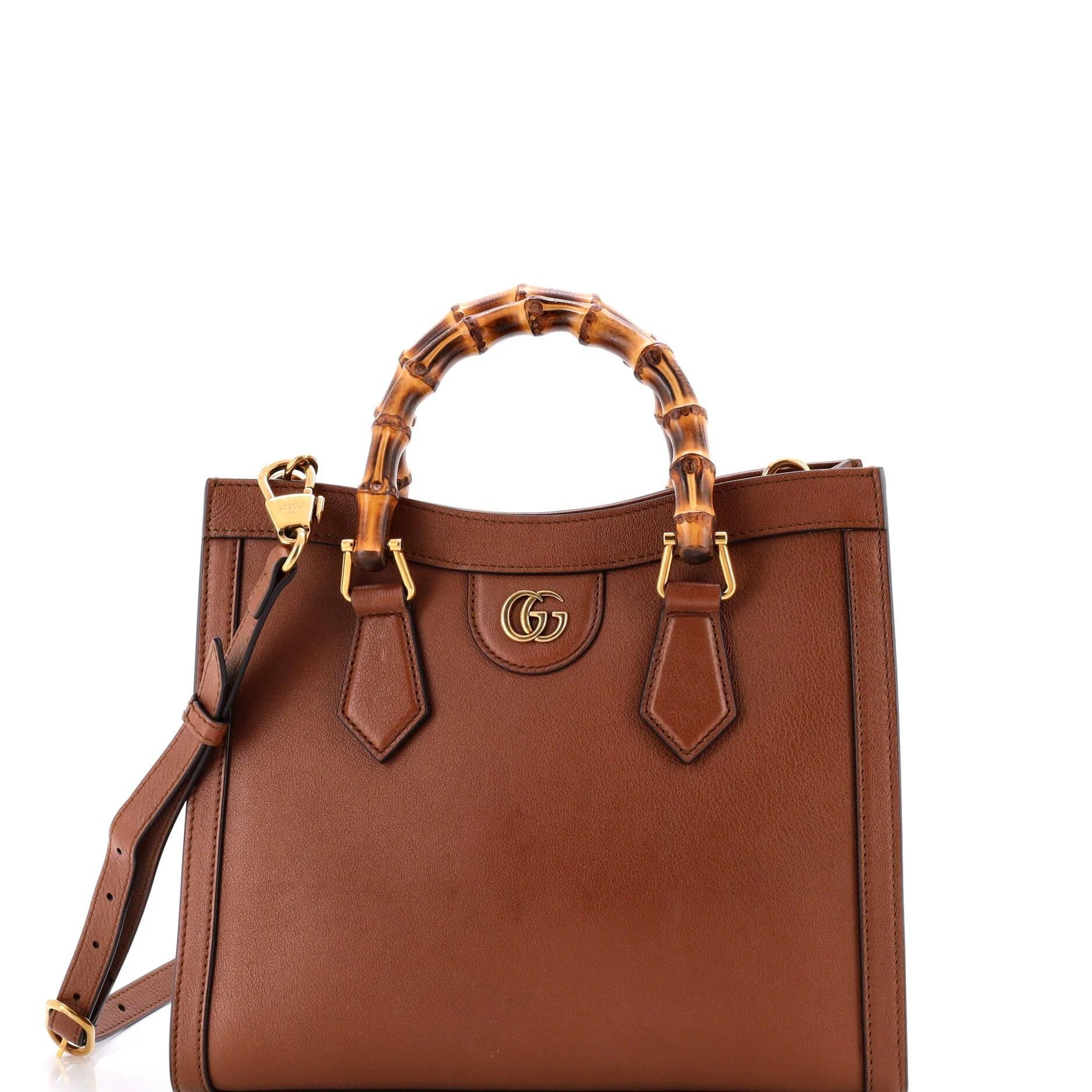 Leather tote