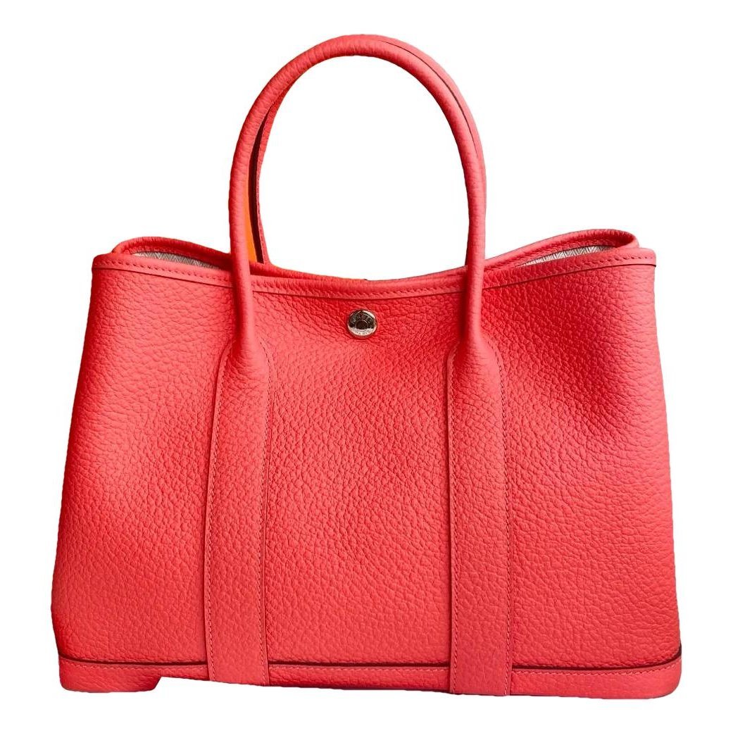 Hermes Garden Party 30 Handbag Negonda Leather 2021