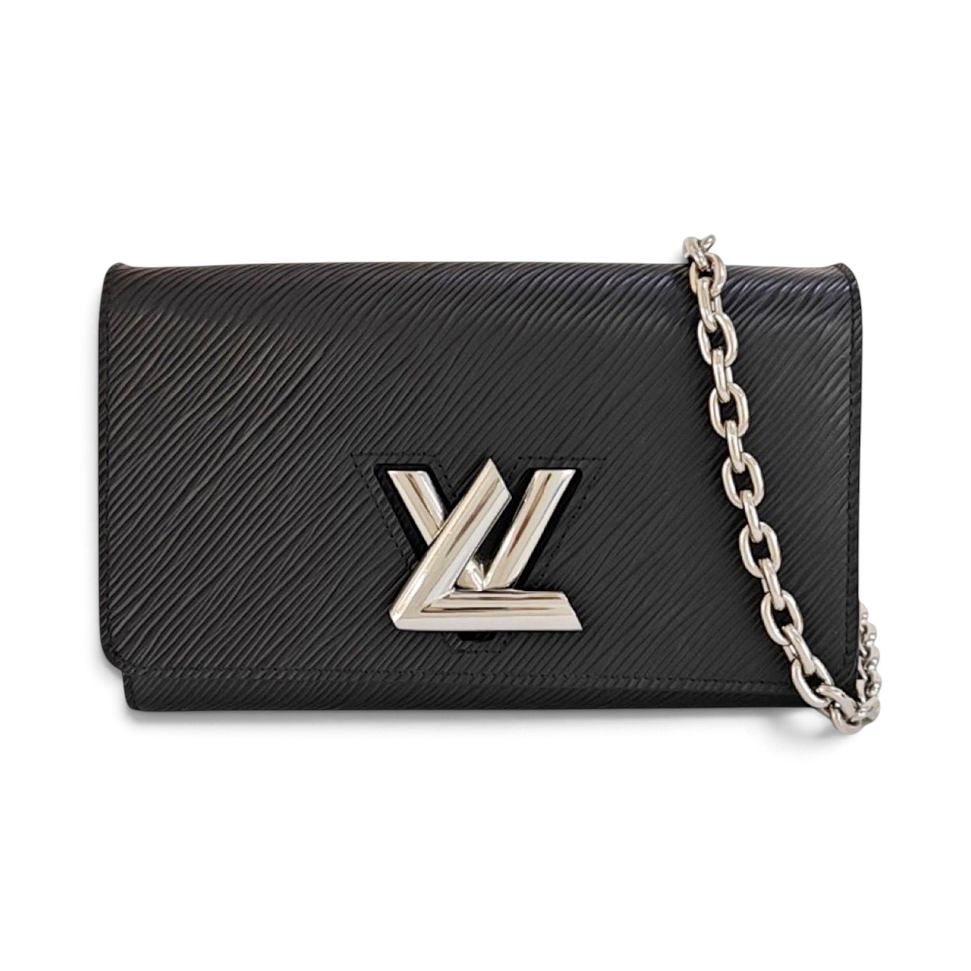 Twist leather handbag