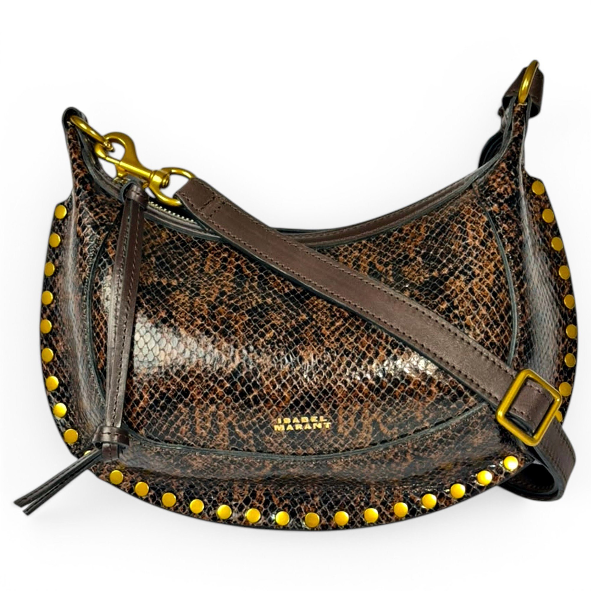 Oskan Moon leather crossbody bag