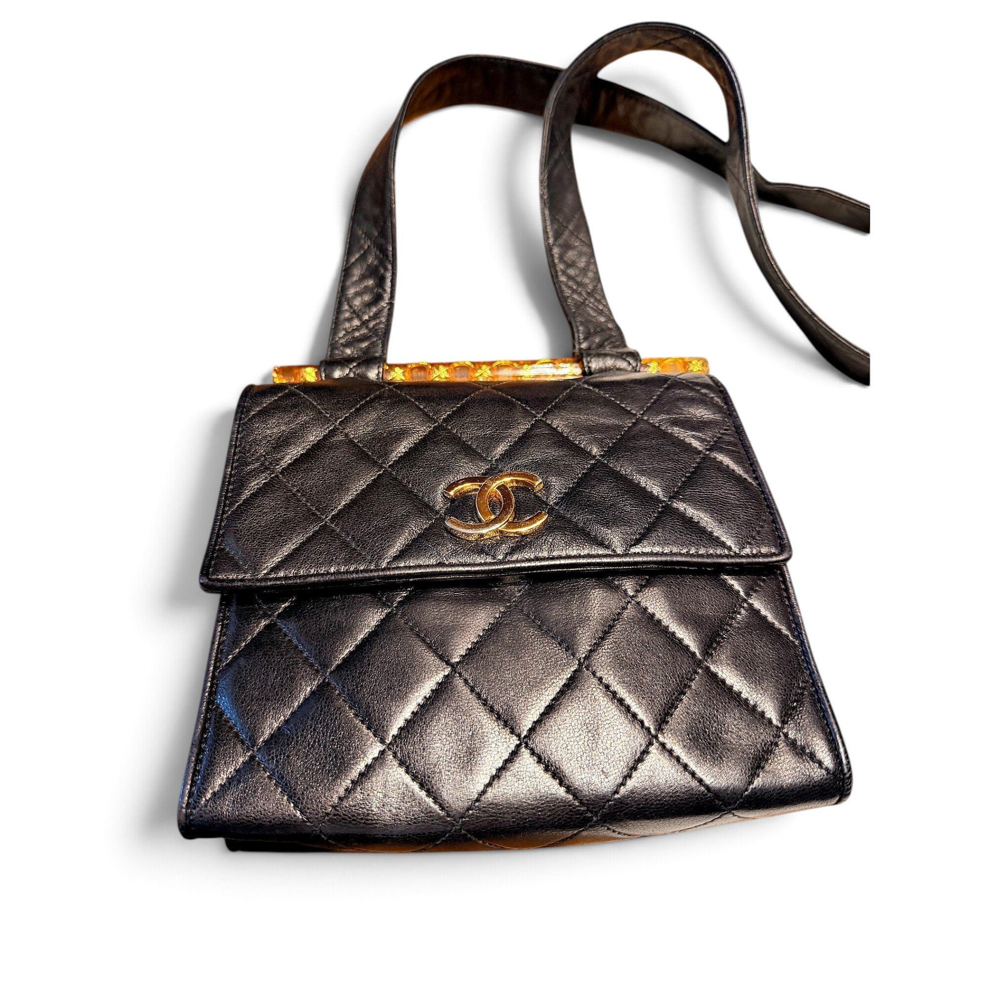 Coco Handle leather handbag