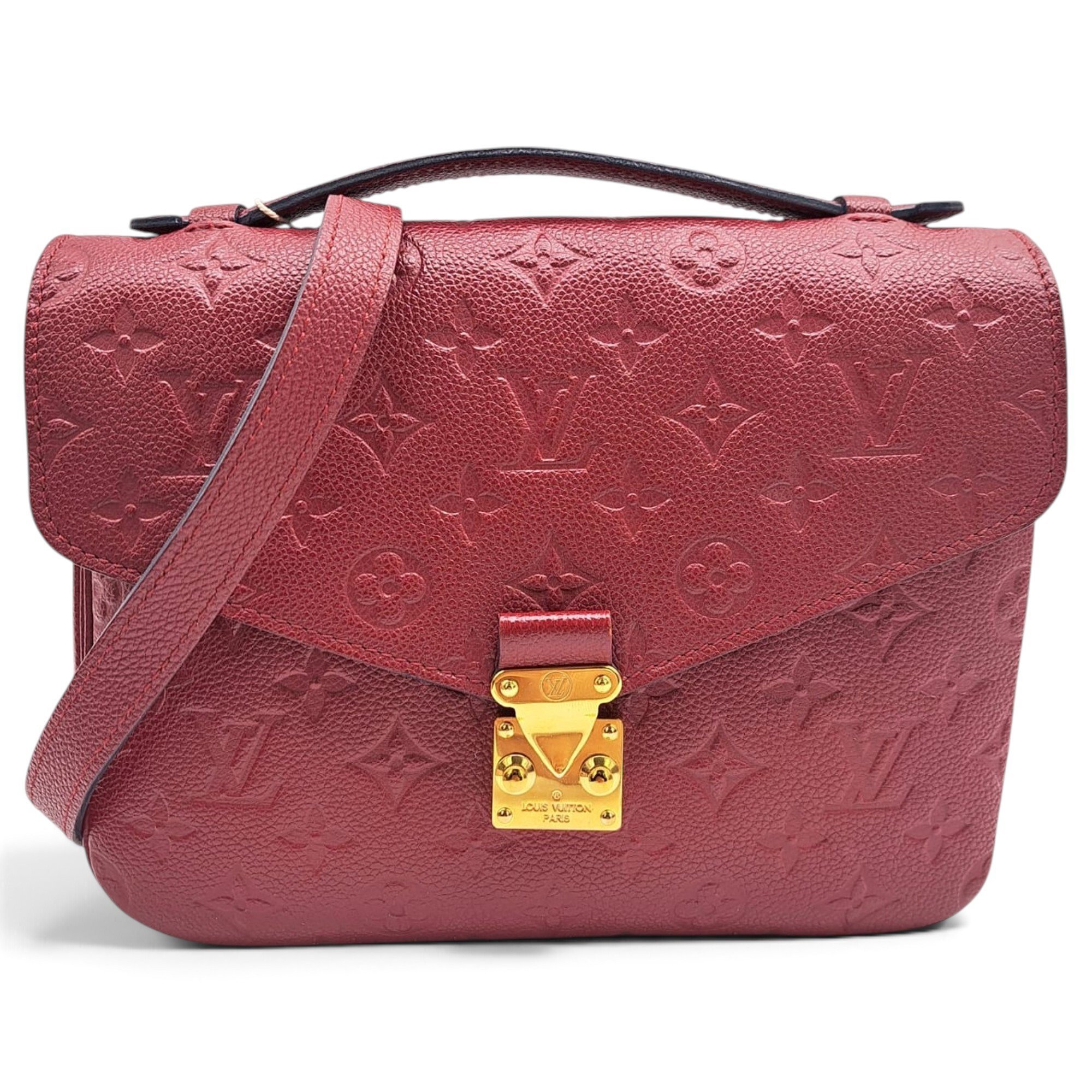 Metis leather handbag