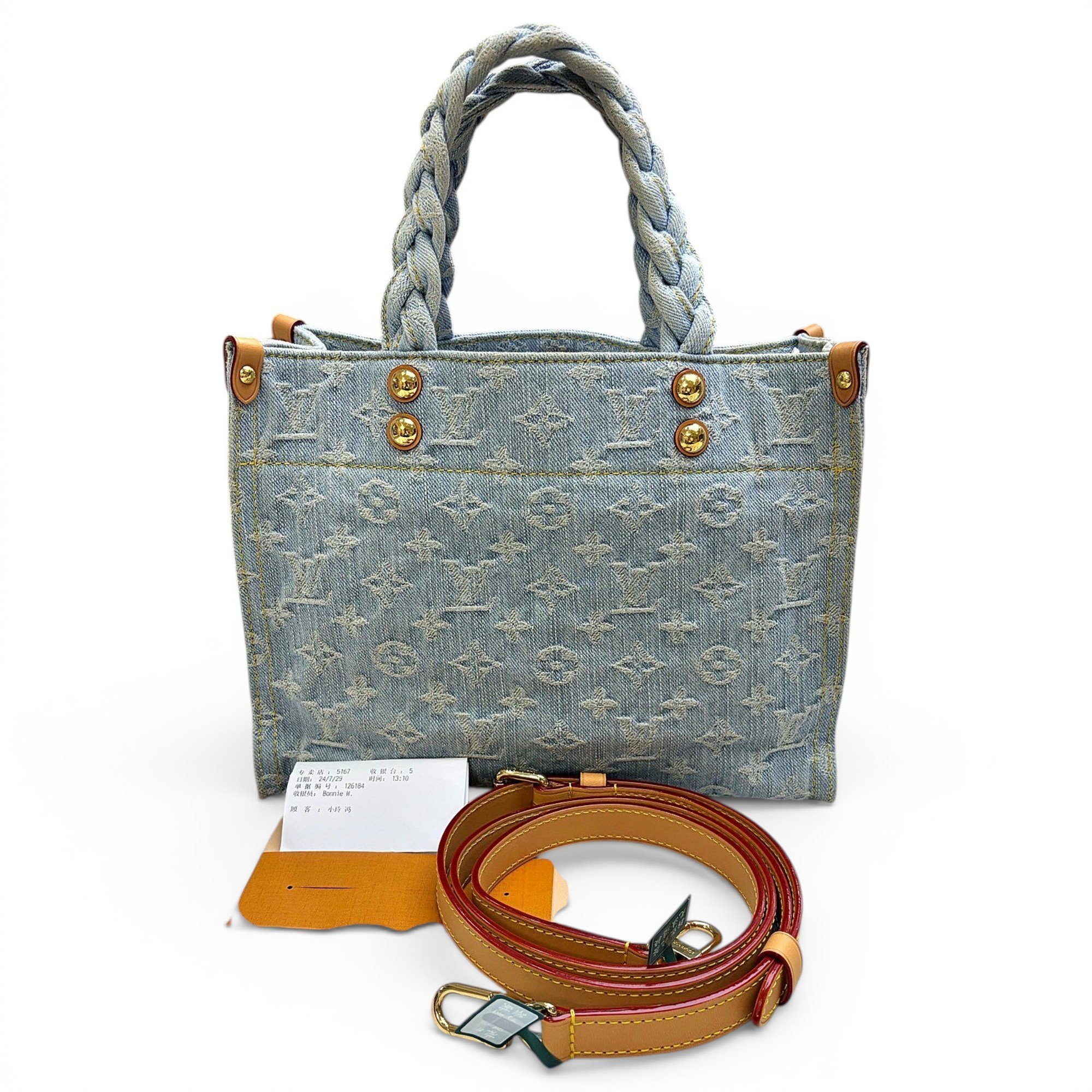 Cosmic blossom cloth handbag