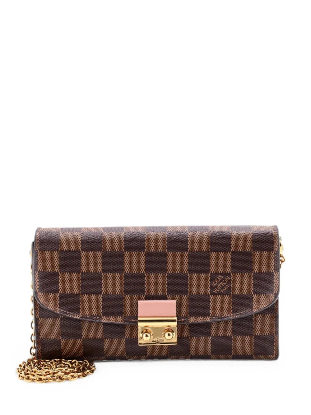 Croisette Chain Wallet Damier crossbody bag