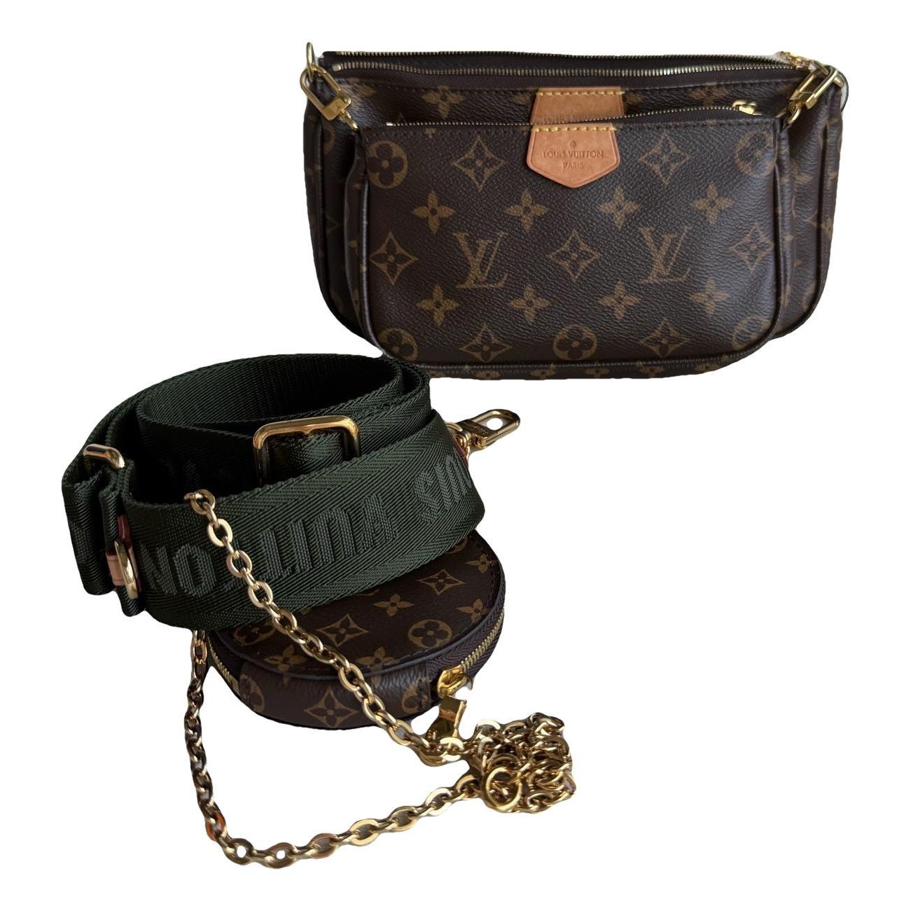 Multi Pochette Accessoires leather handbag
