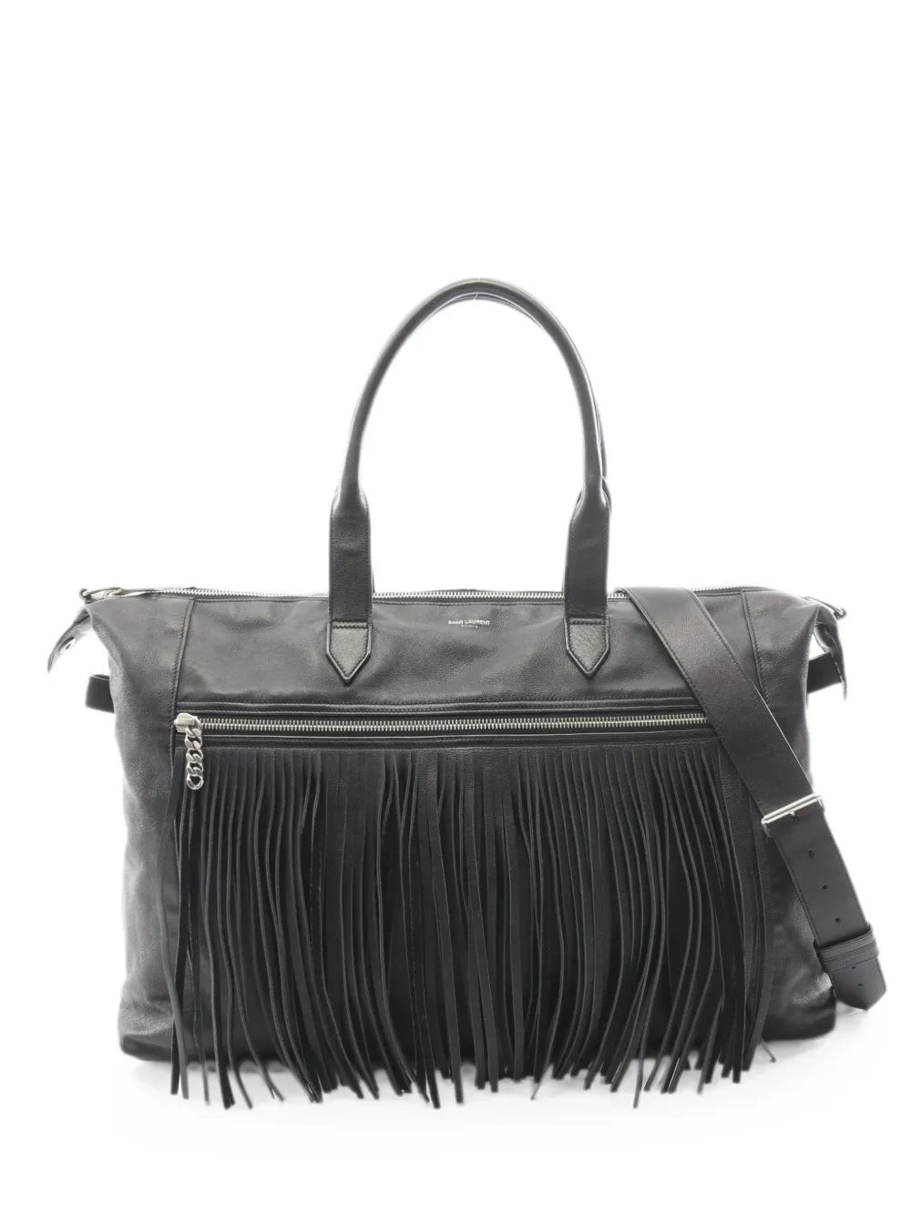 2000s Fringe 2WAY leather tote bag