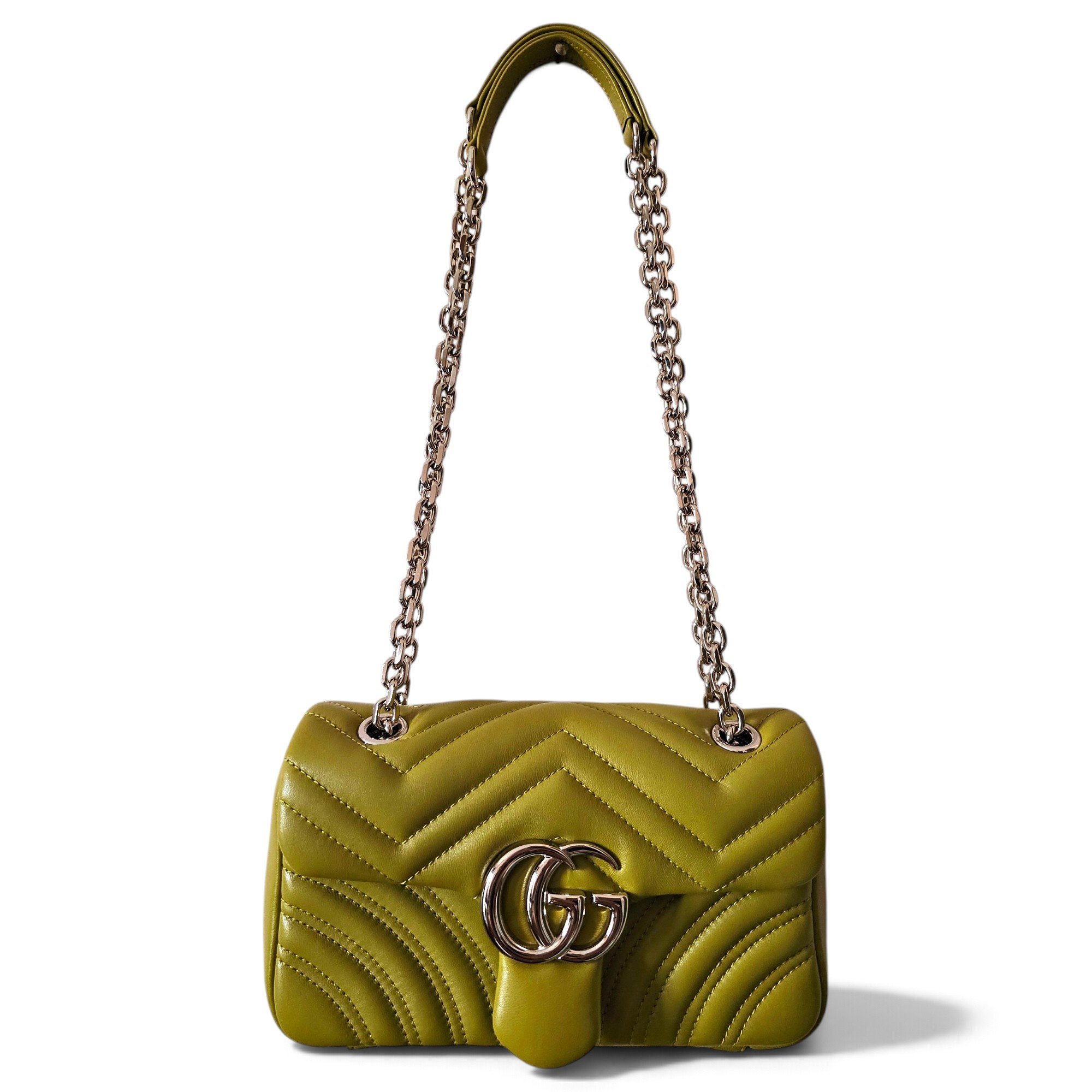 GG Marmont Flap leather crossbody bag