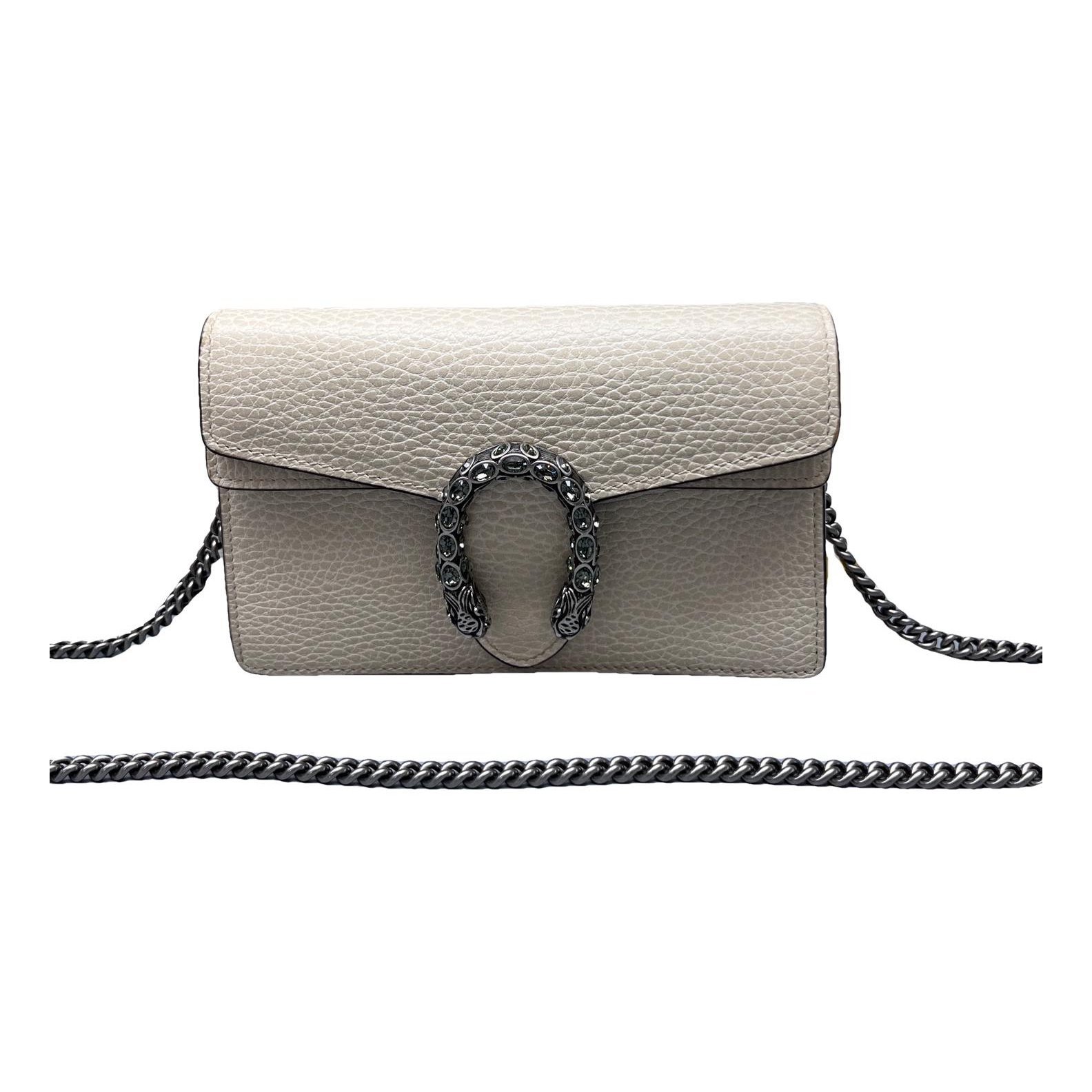Dionysus Super Mini leather crossbody bag