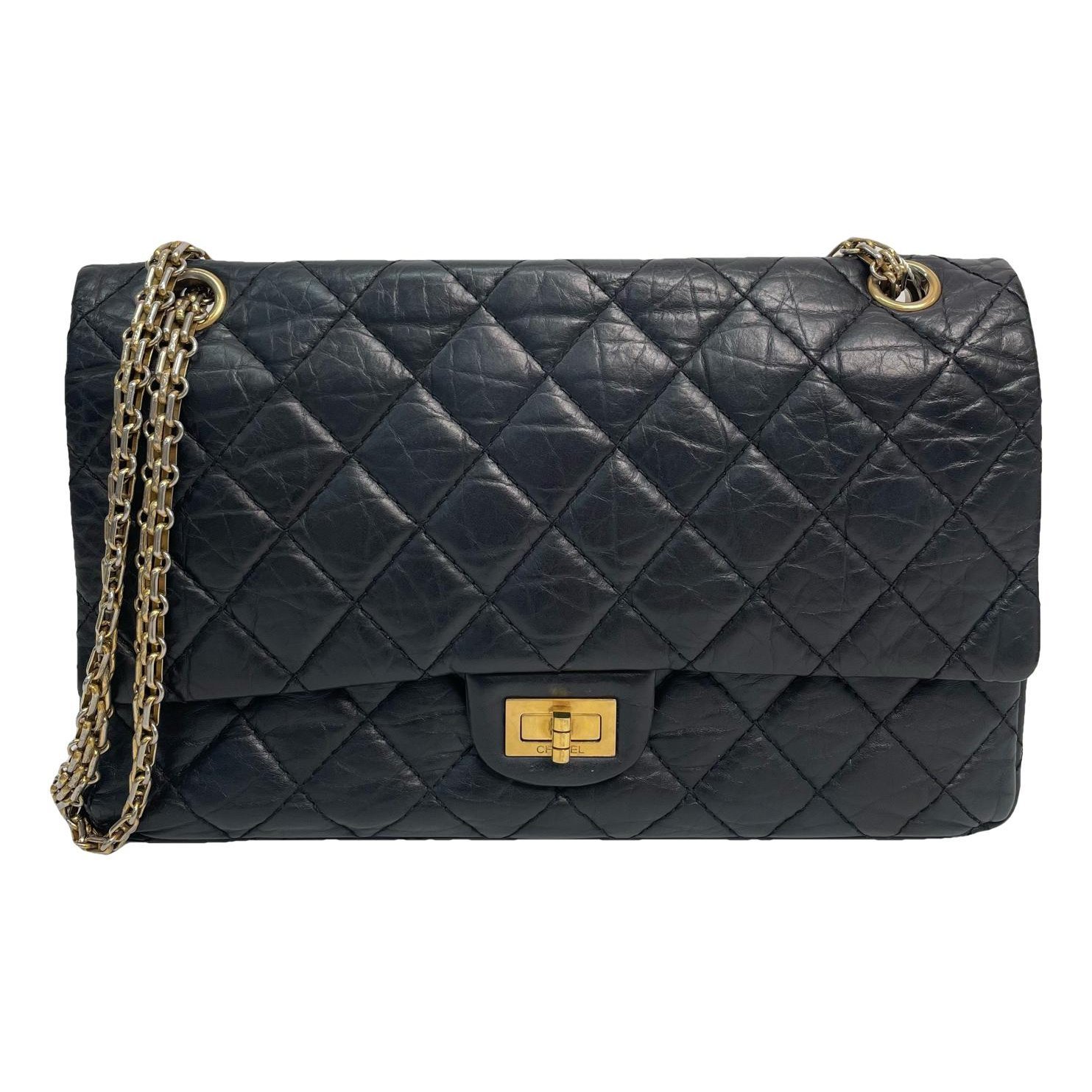 2.55 leather handbag