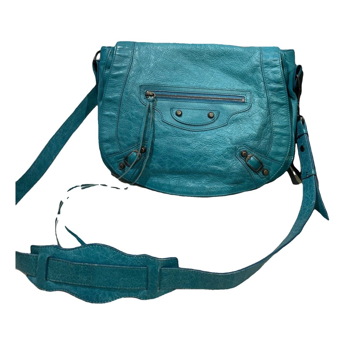 Leather crossbody bag