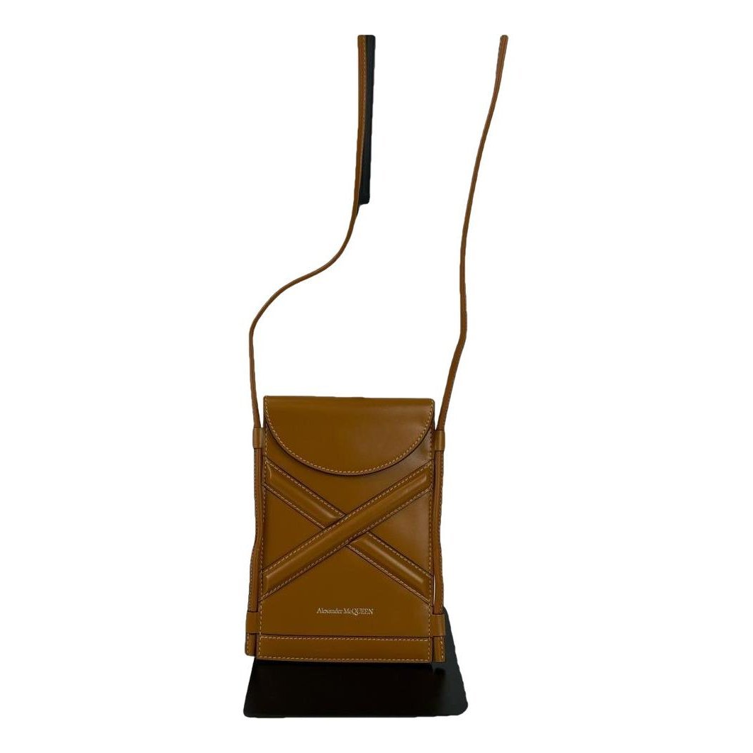 Zippé leather handbag