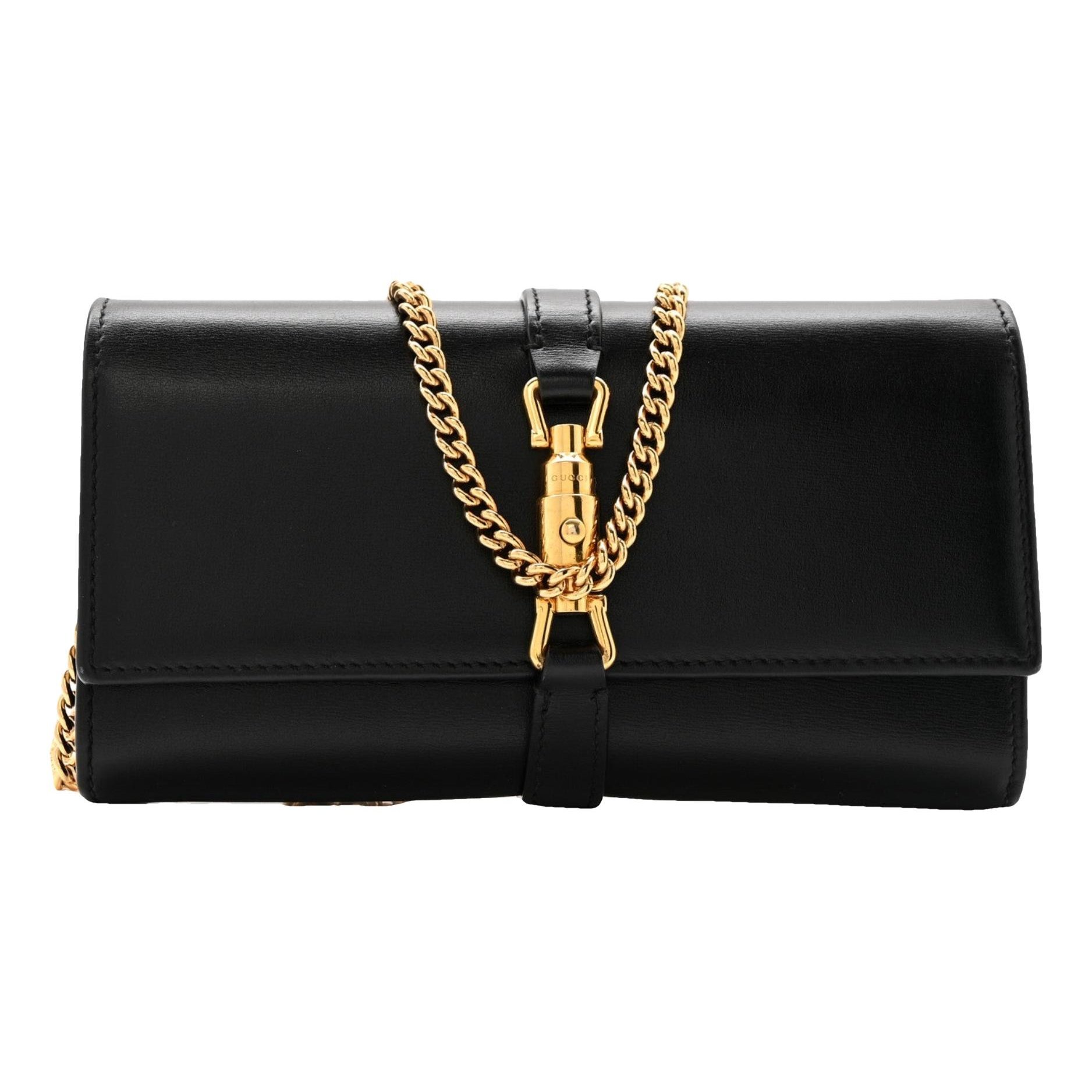 Jackie leather clutch bag