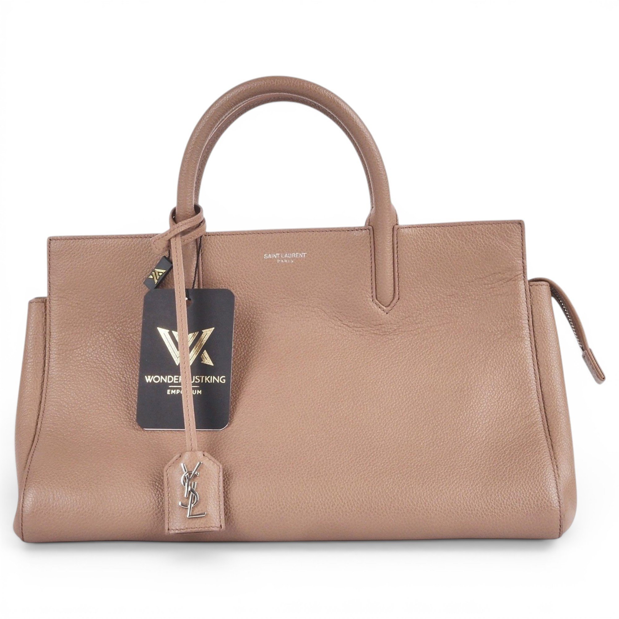 Rive Gauche leather handbag
