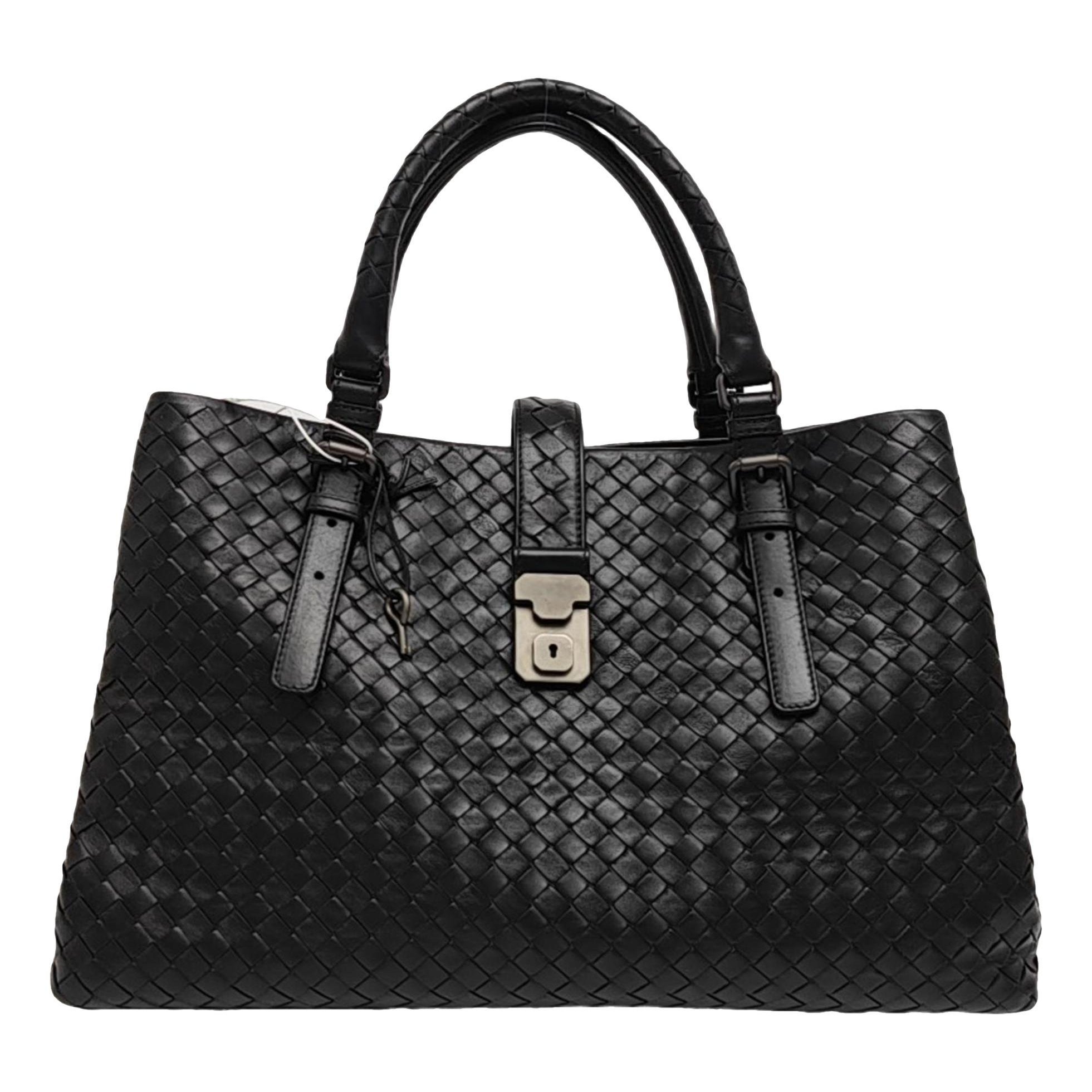 Roma leather handbag
