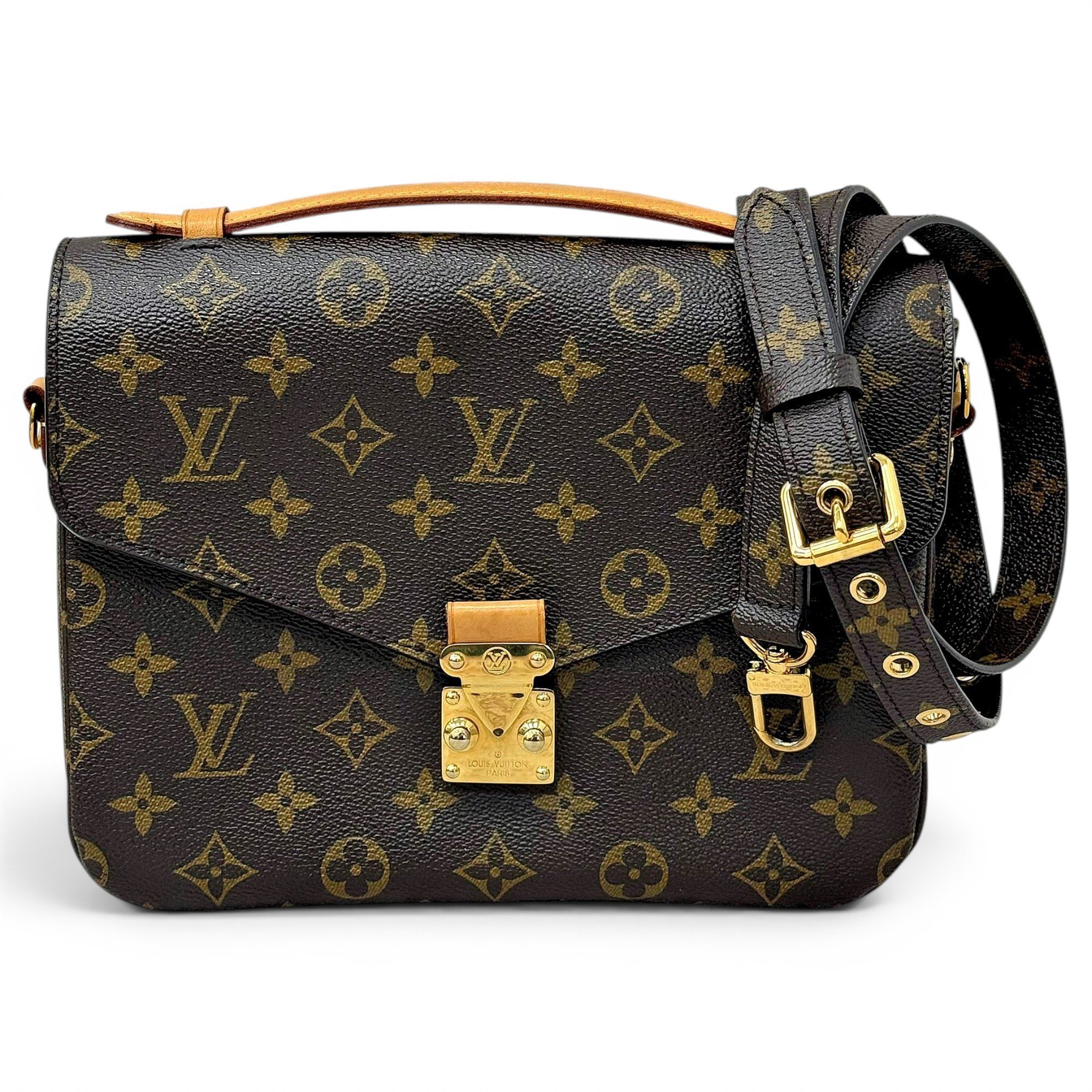 Metis leather handbag