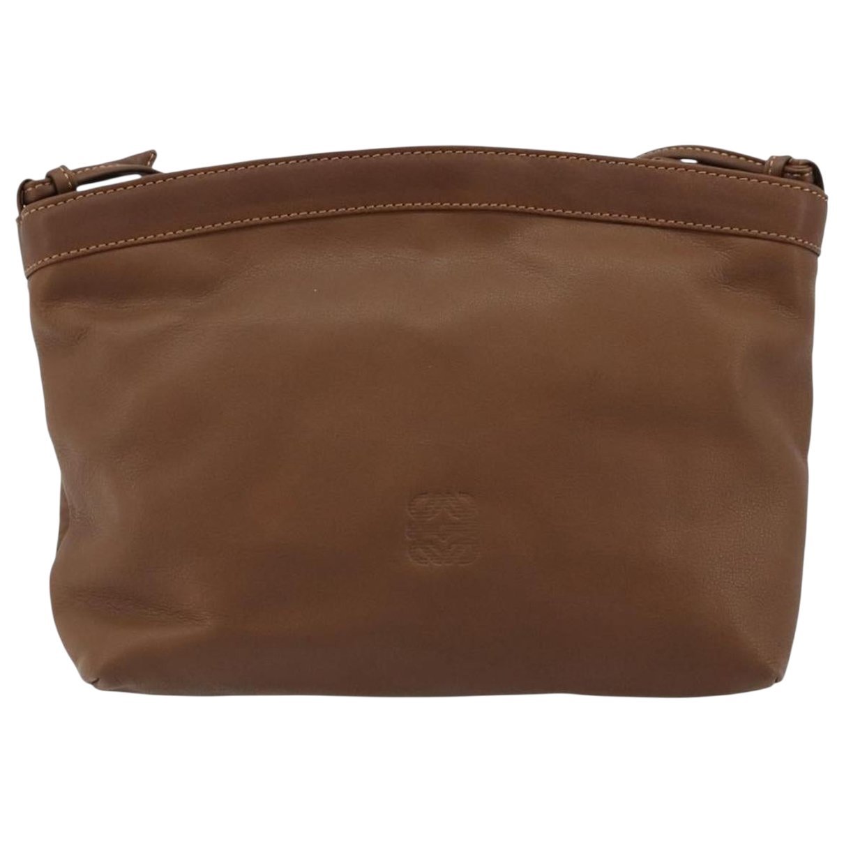 Anagram leather handbag