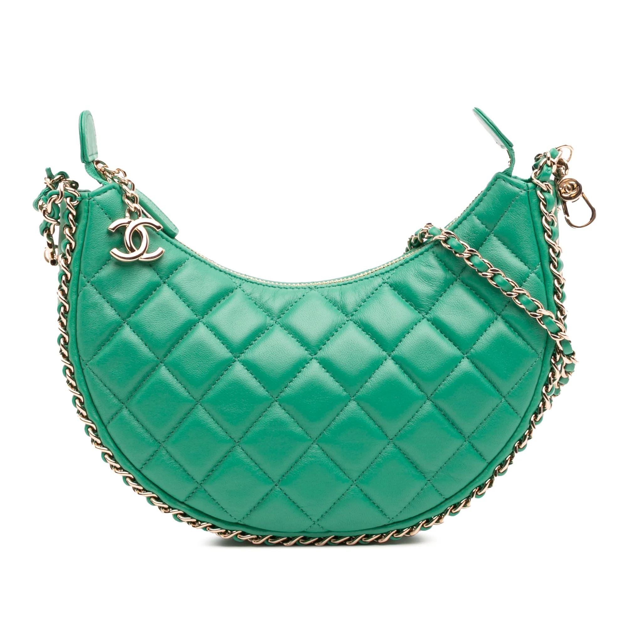 Chain Around leather handbag