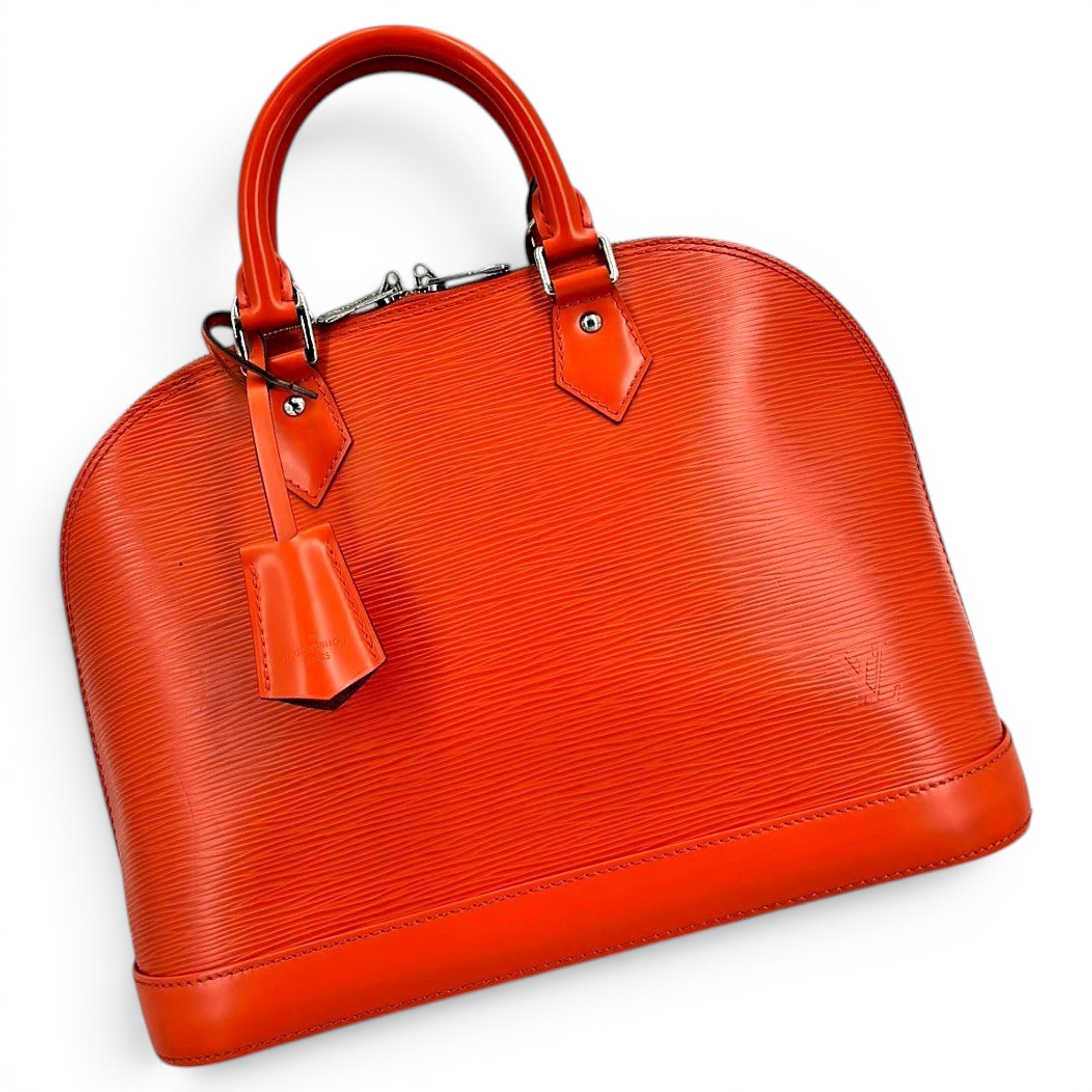 Alma leather handbag