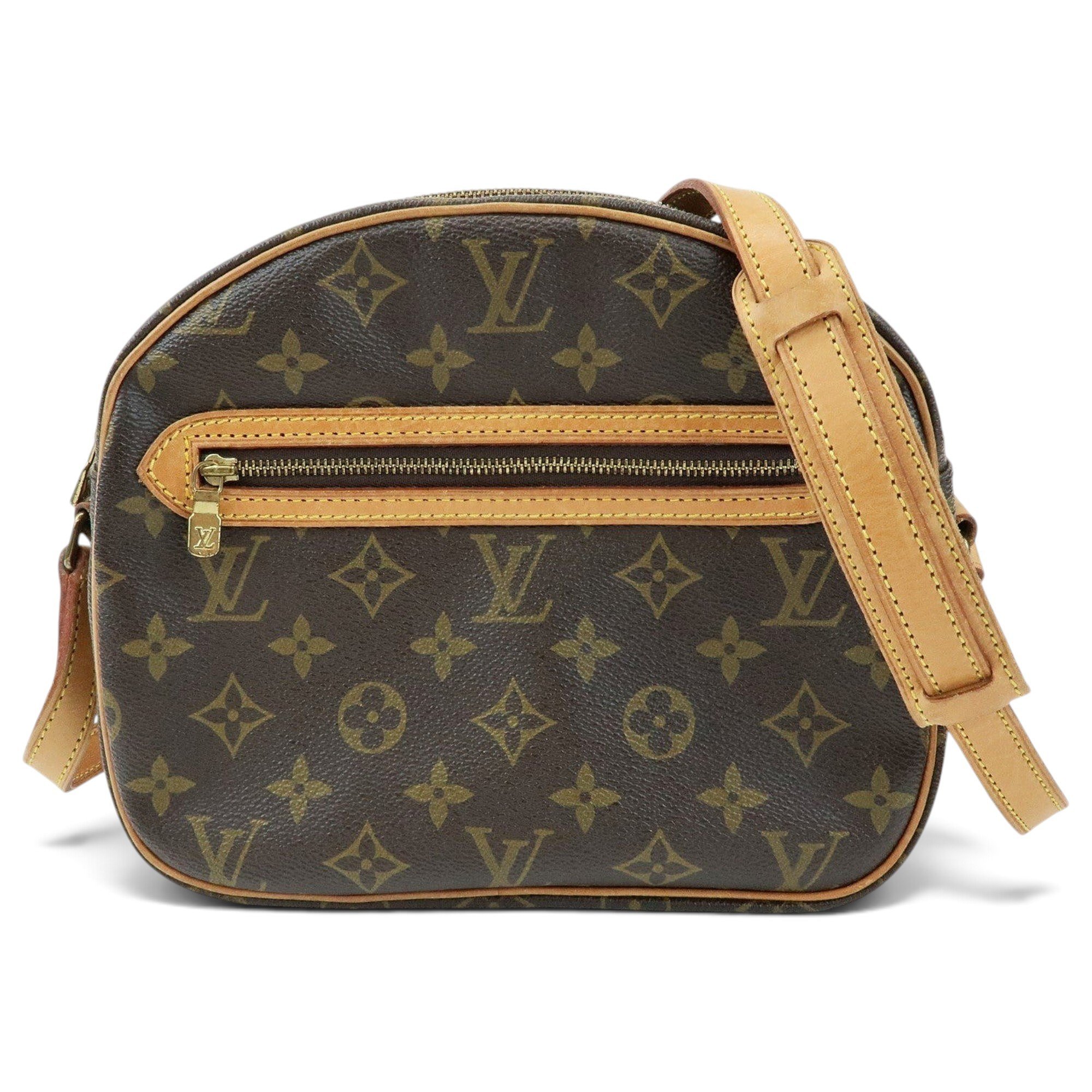 Senlis leather crossbody bag