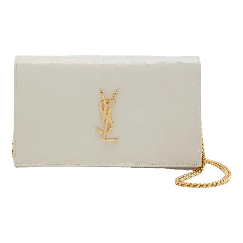 Cassandre leather clutch bag