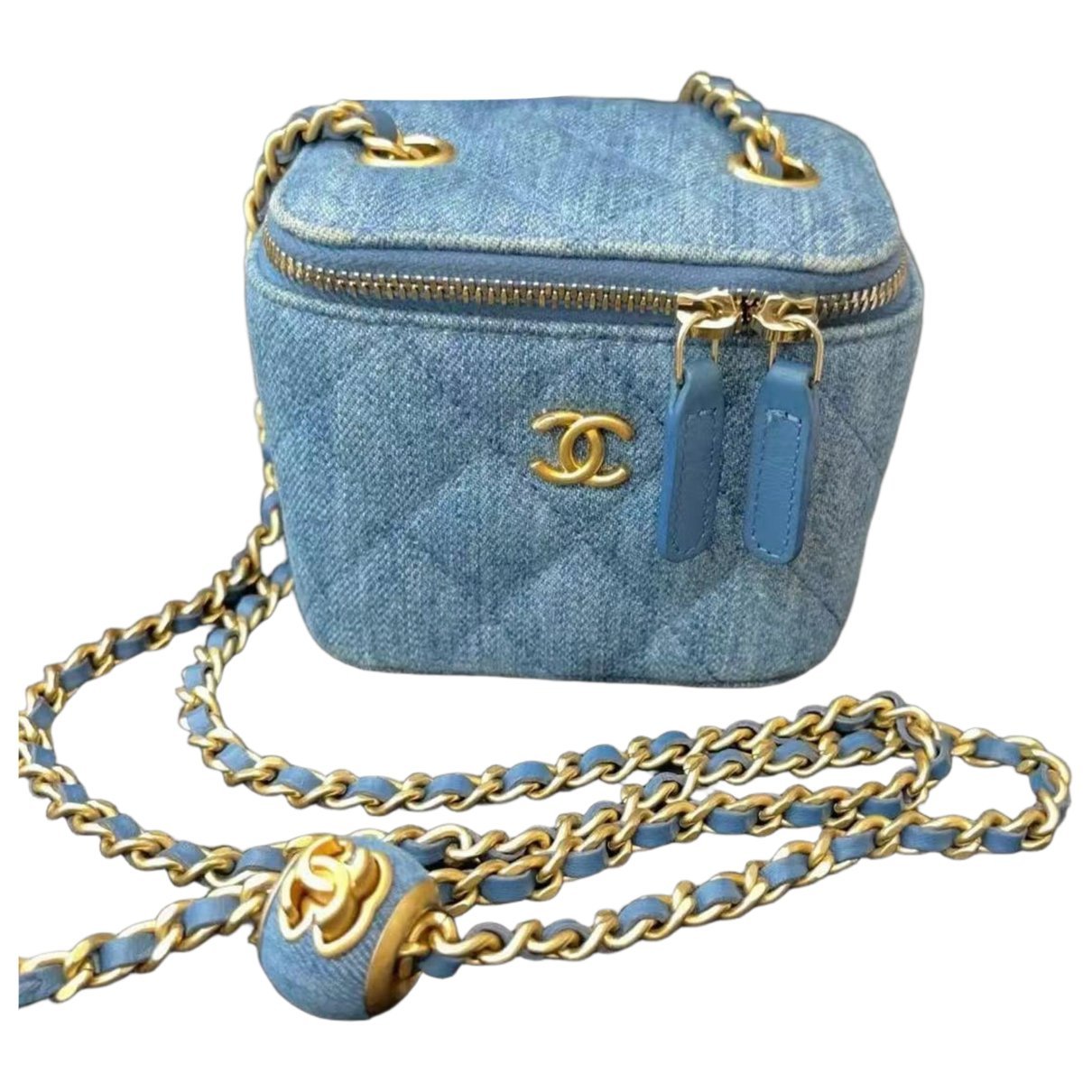 Trendy CC Vanity cloth handbag