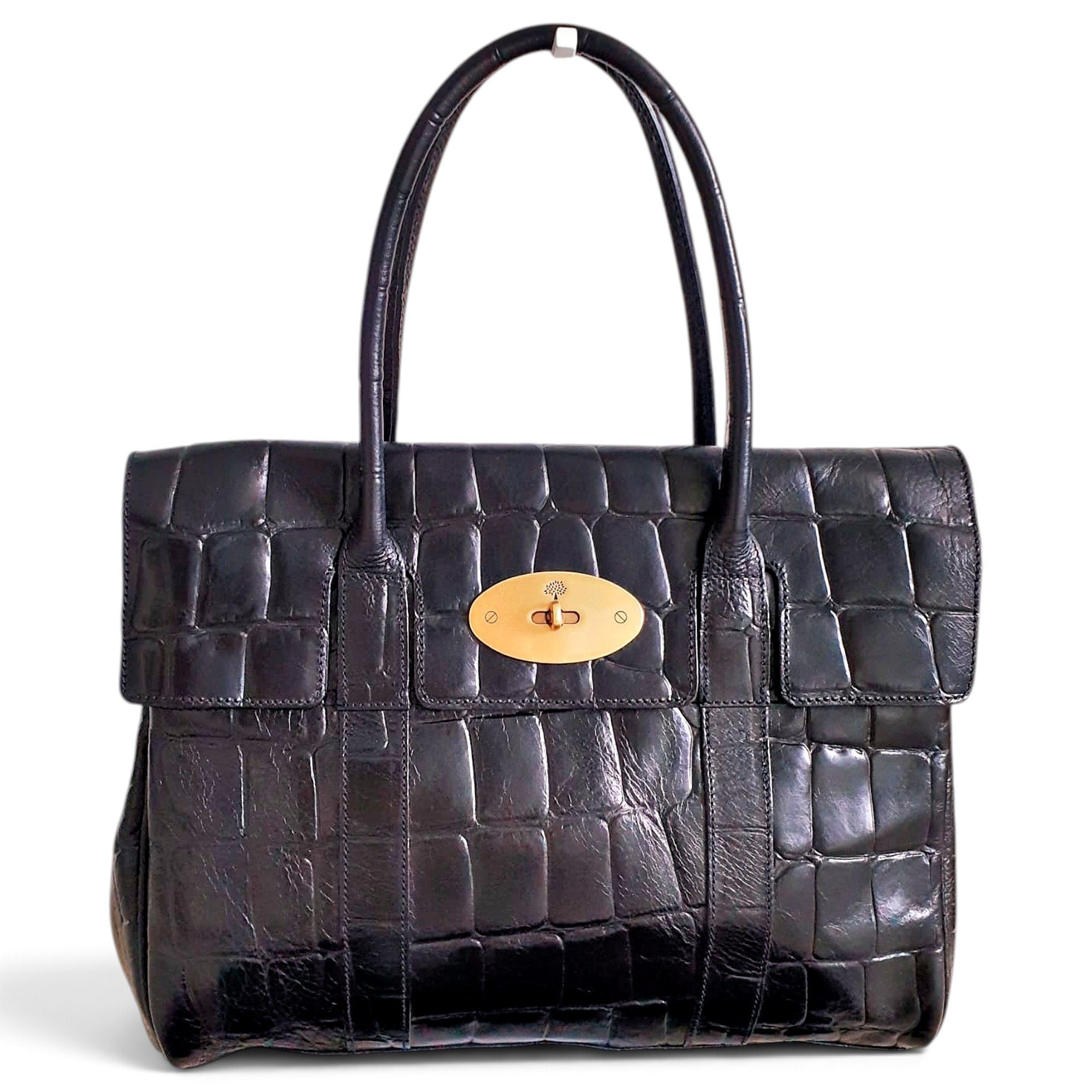 Mulberry Bayswater leather handbag