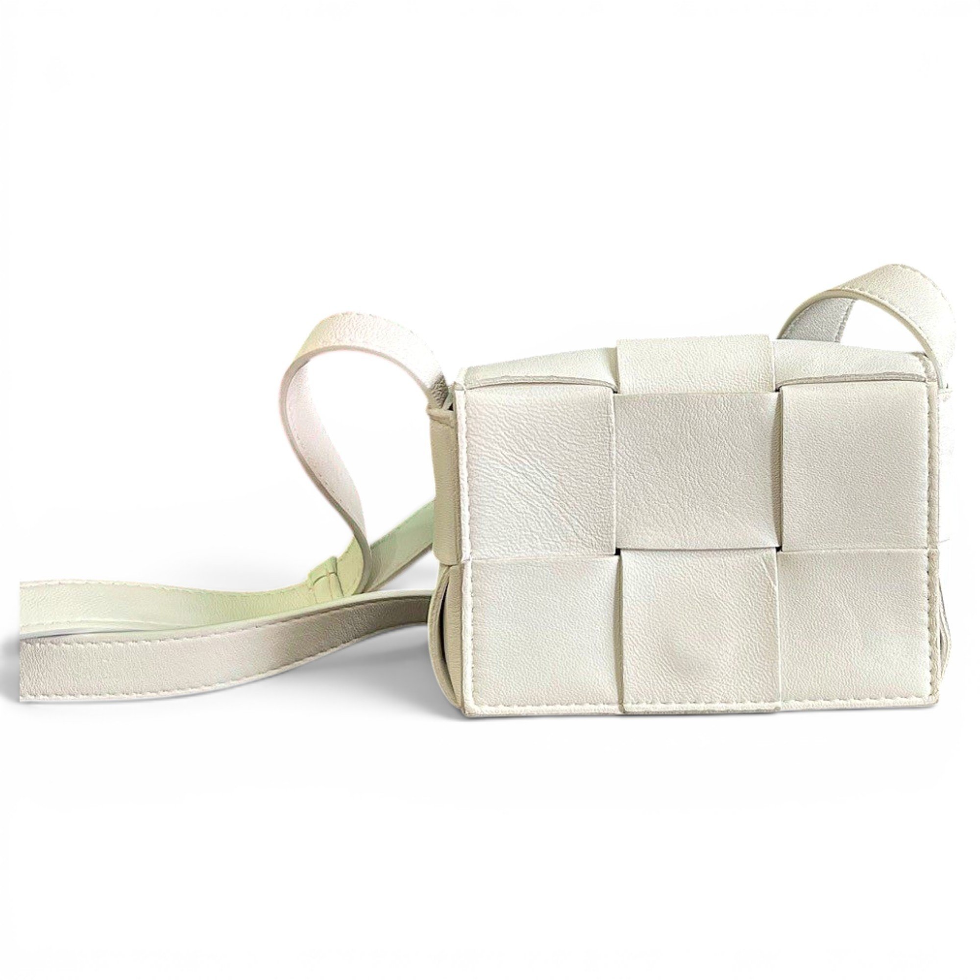 Cassette leather crossbody bag