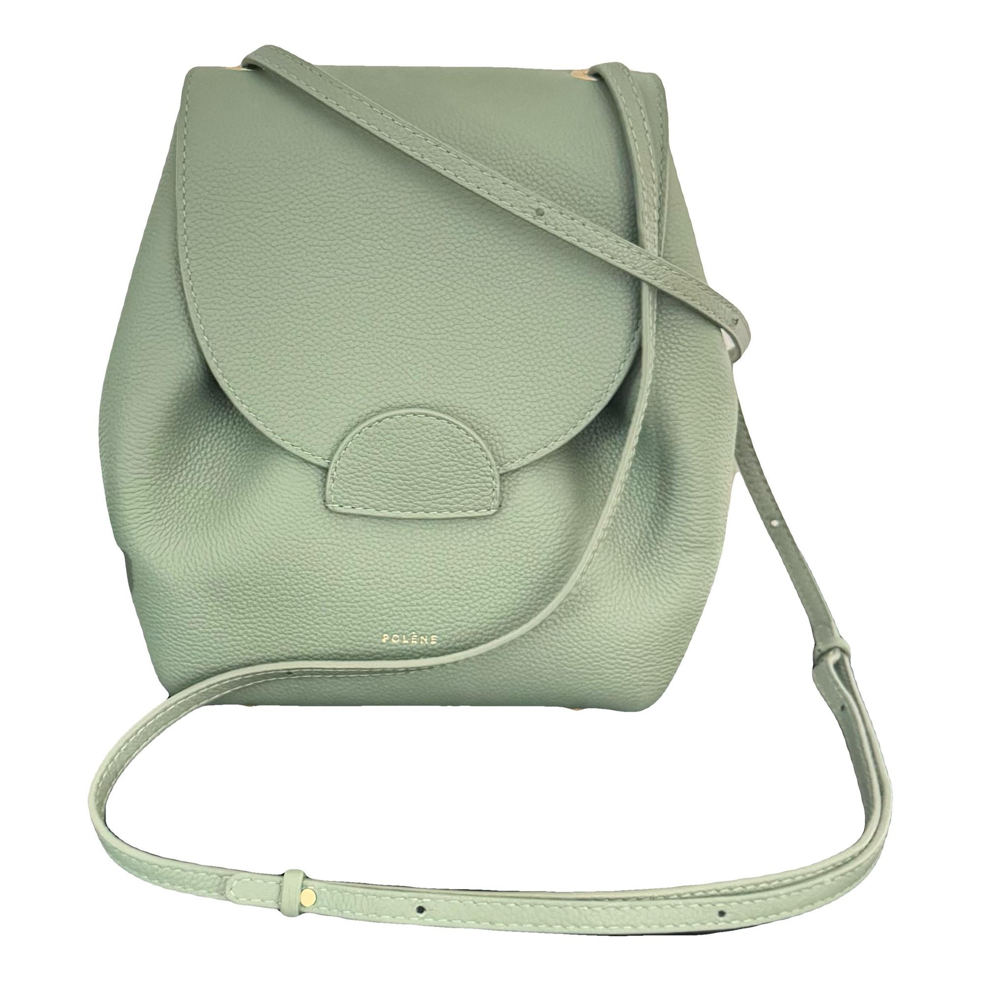 Polene Numéro un mini leather backpack