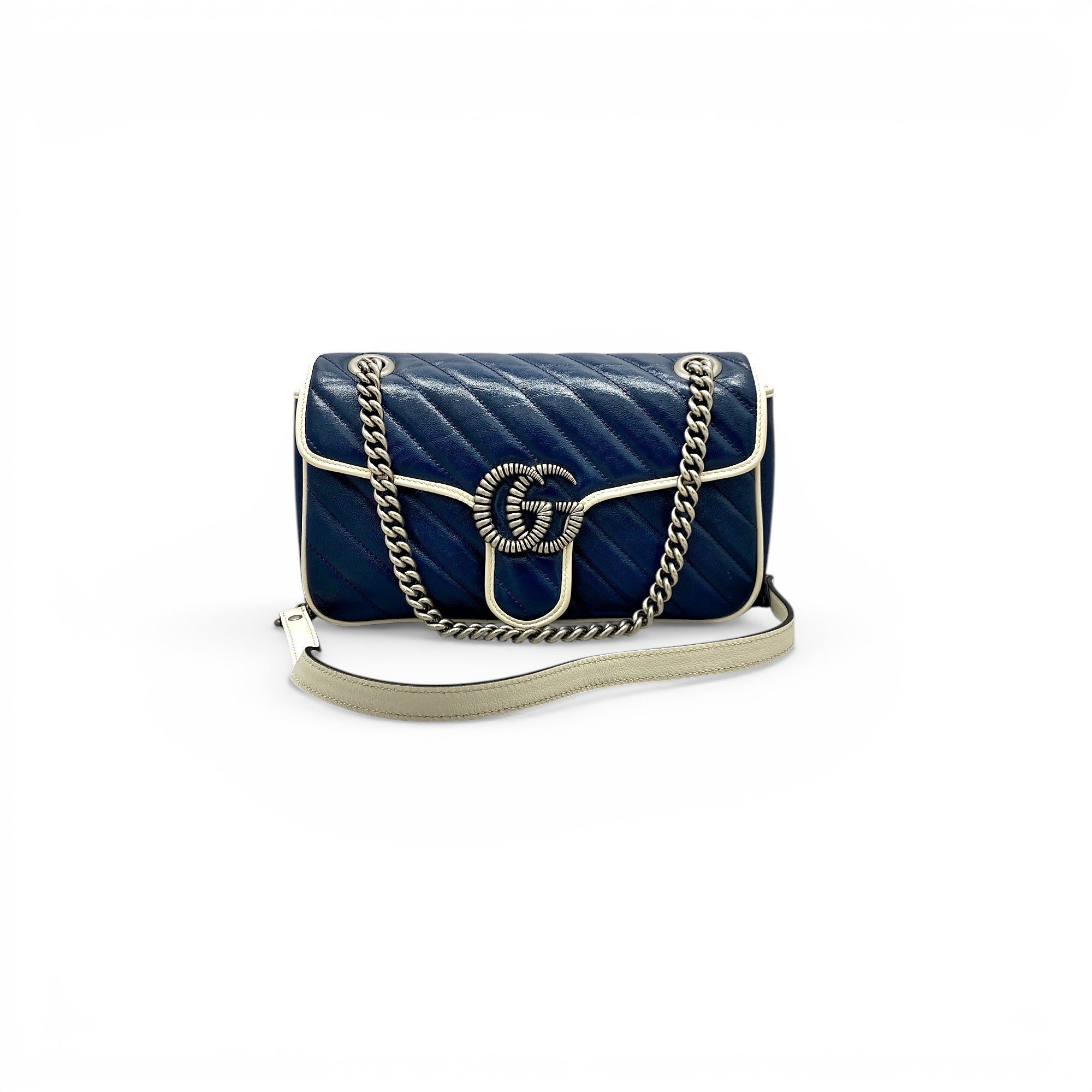 GG Marmont Flap leather handbag
