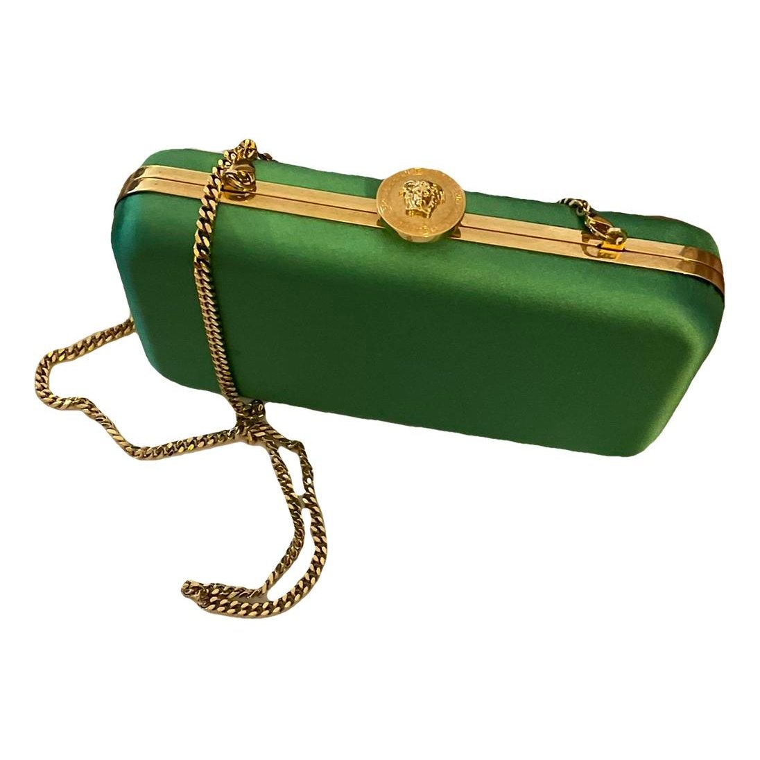 Silk clutch bag