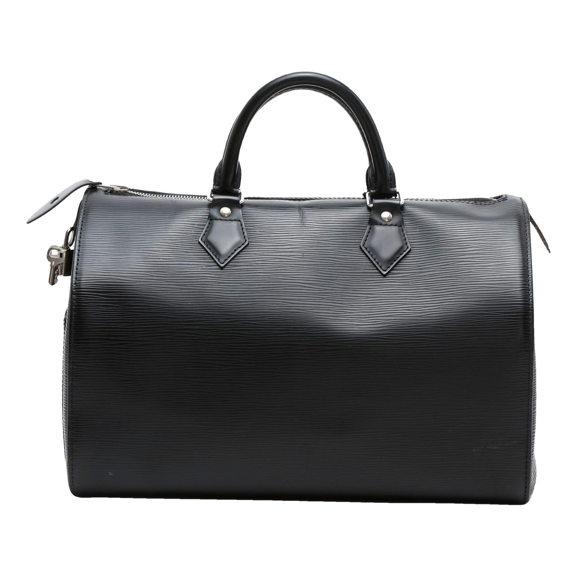 Speedy leather handbag