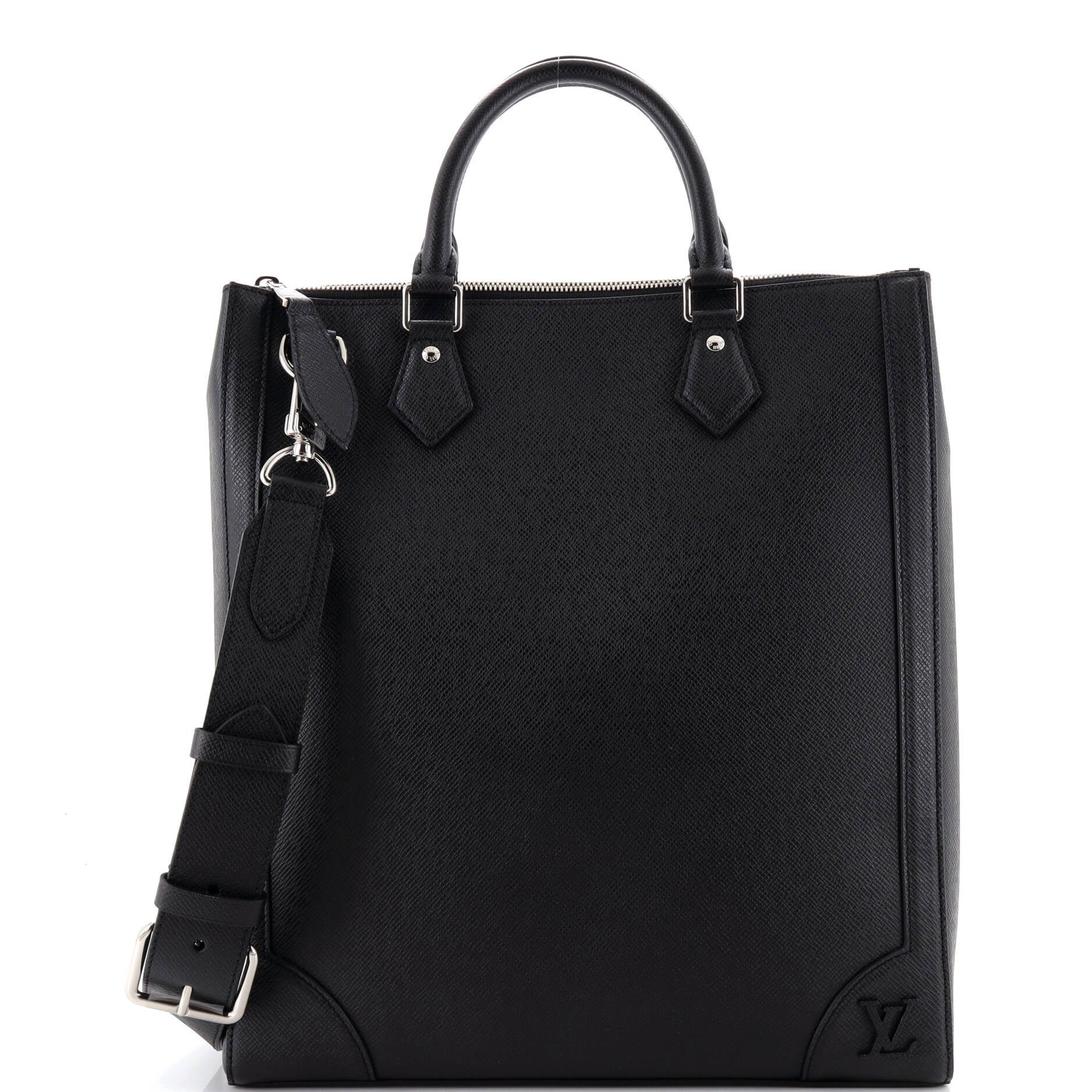 Leather tote