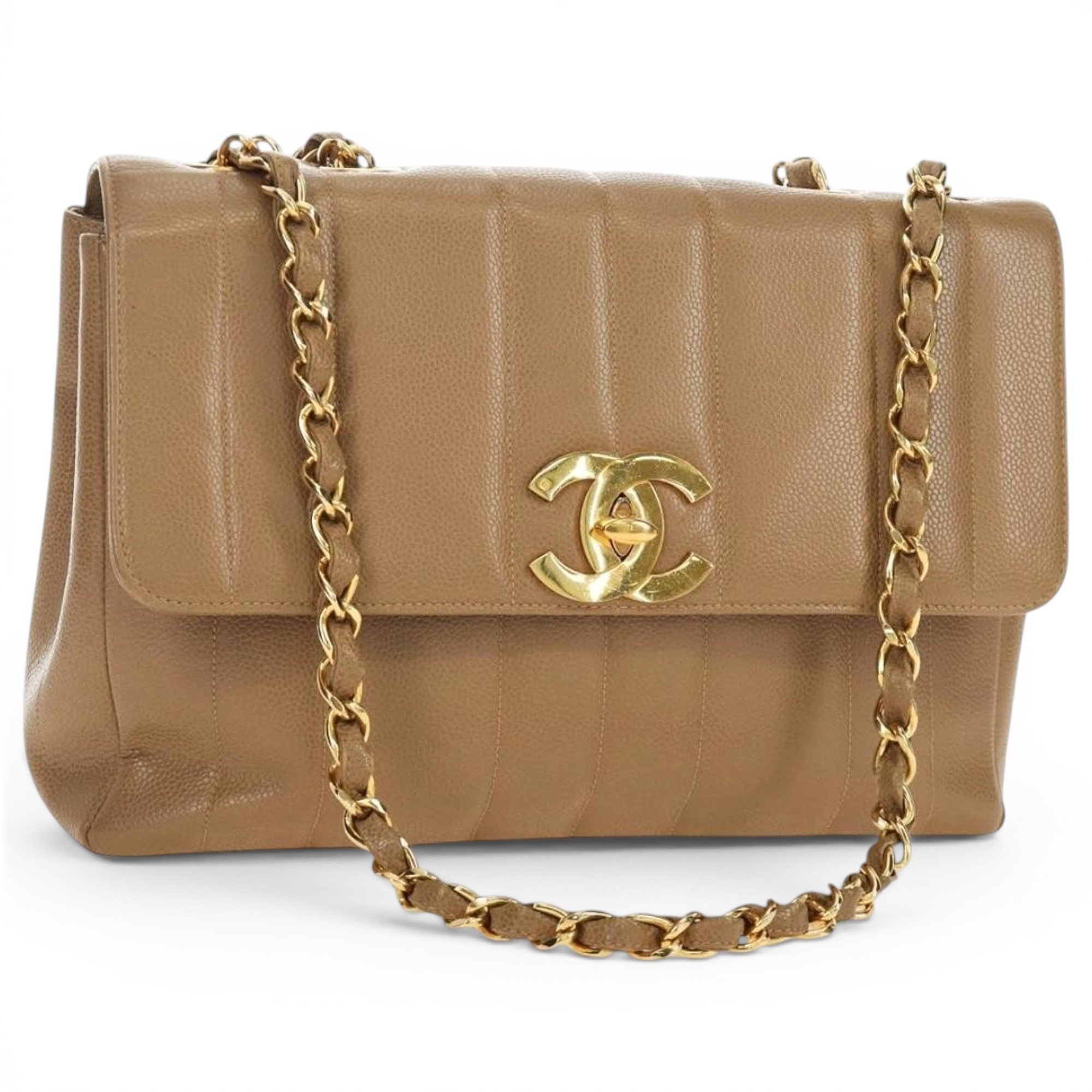 Mademoiselle leather handbag