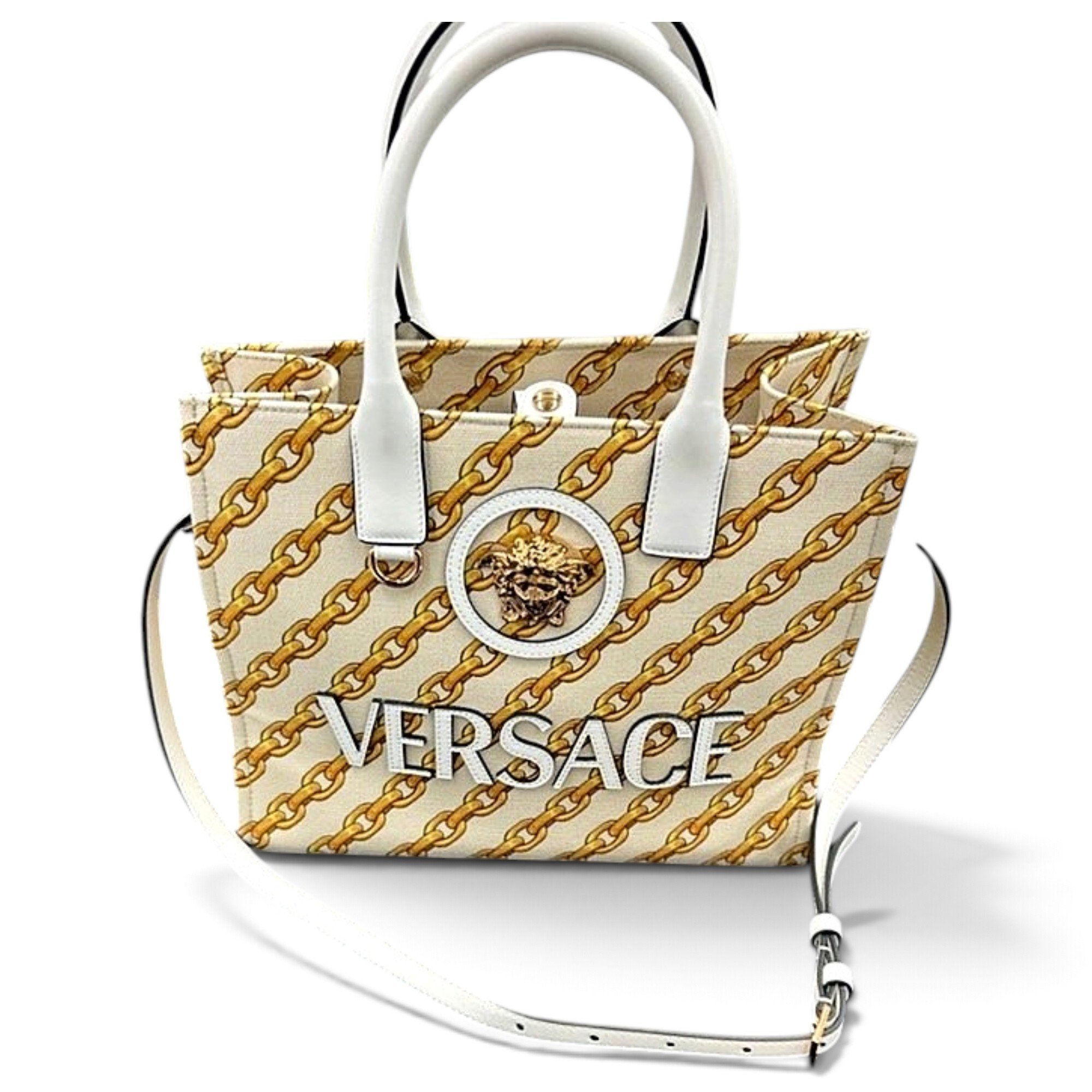 Leather tote