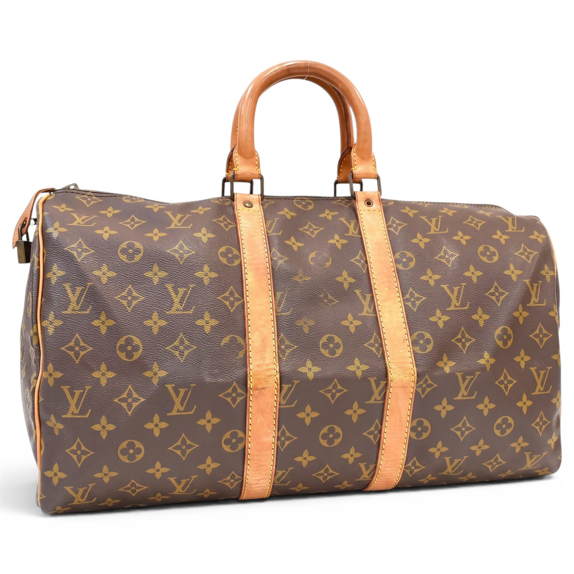 Keepall leather 24h bag