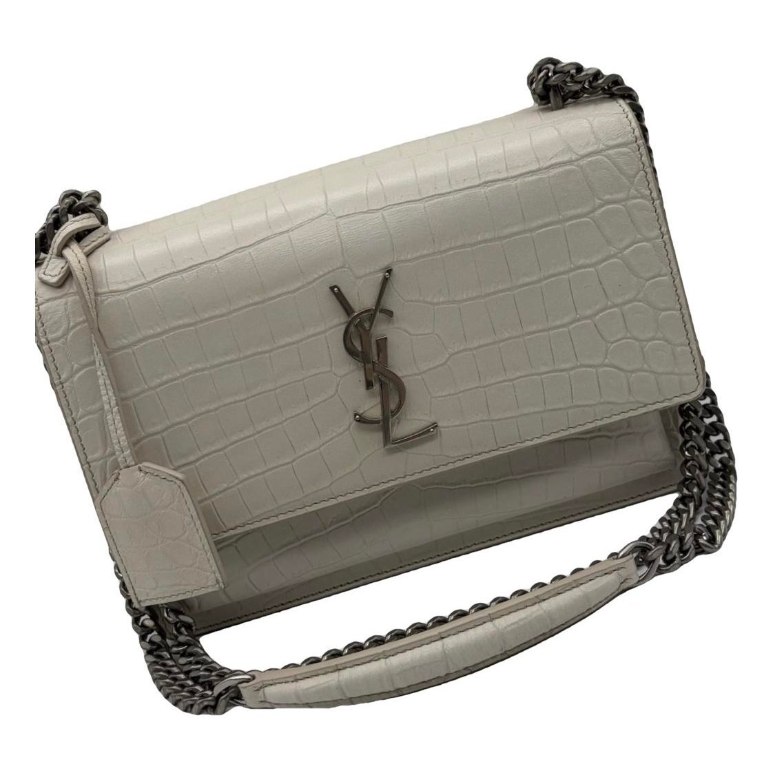 Sunset leather handbag