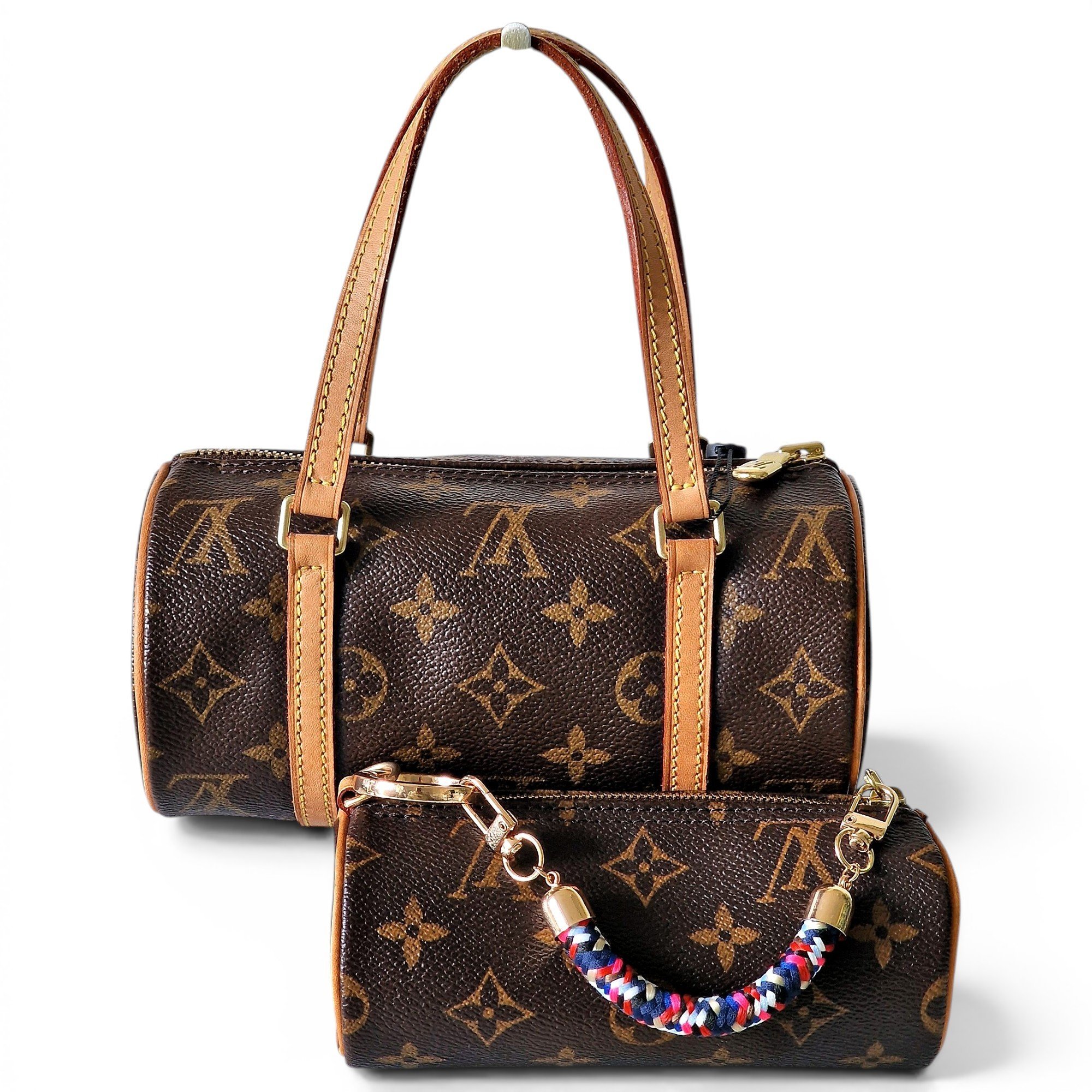 Louis Vuitton Papillon leather handbag