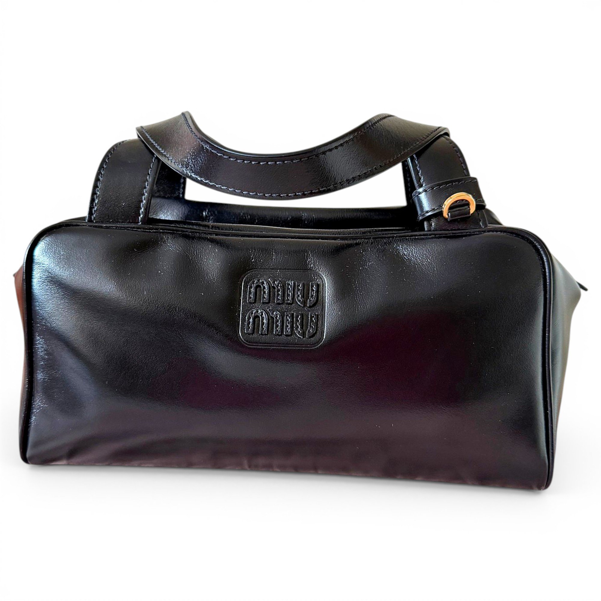Leather handbag