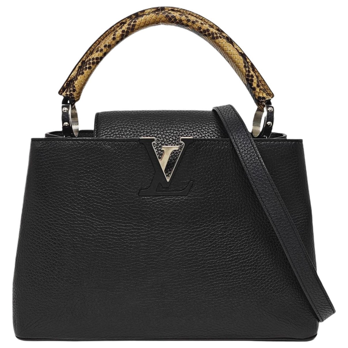 Capucines leather handbag