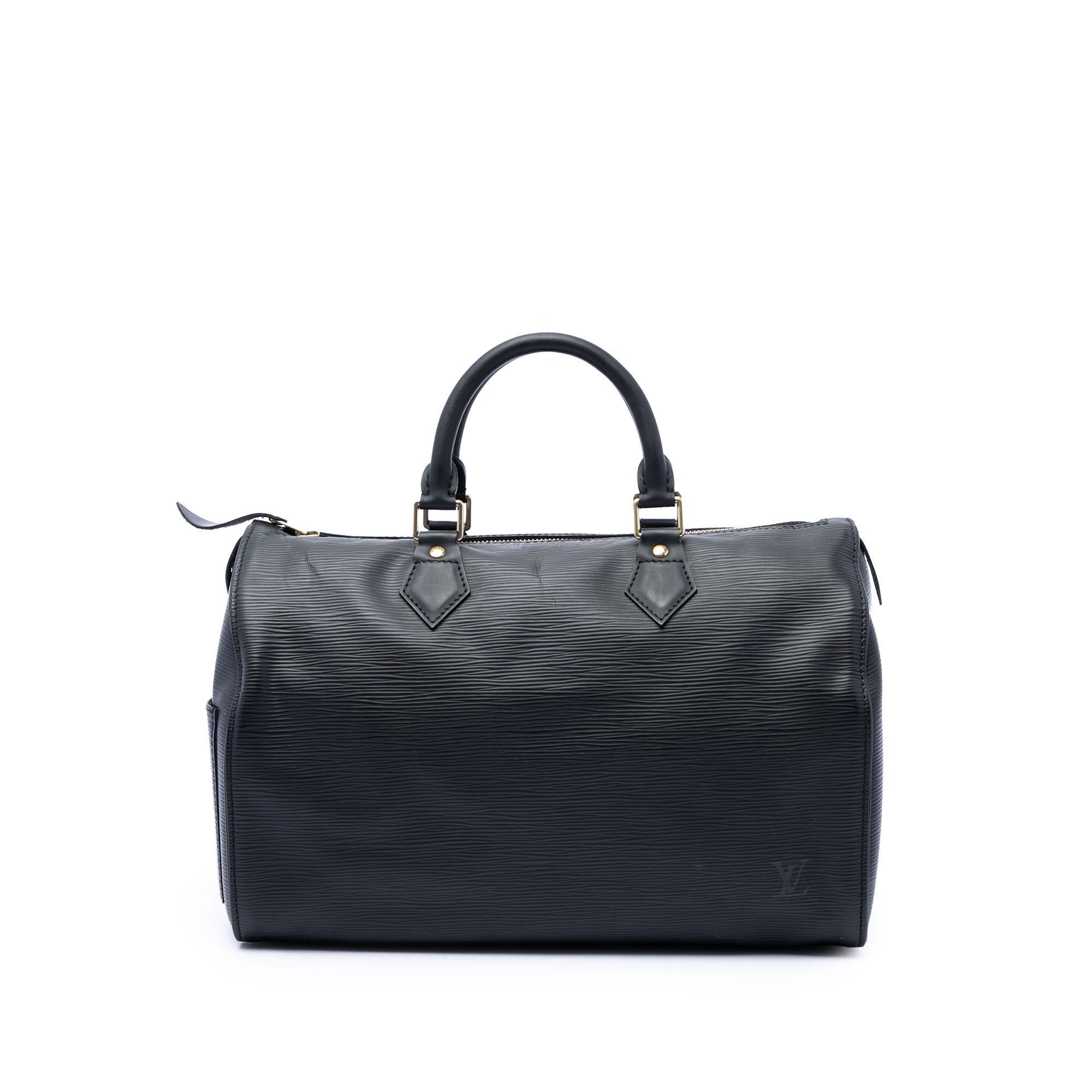 Speedy leather handbag