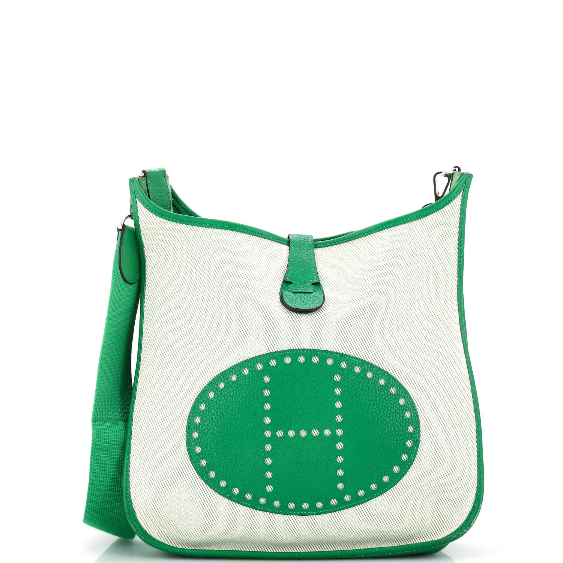 Evelyne Bag Gen III Toile and Leather PM