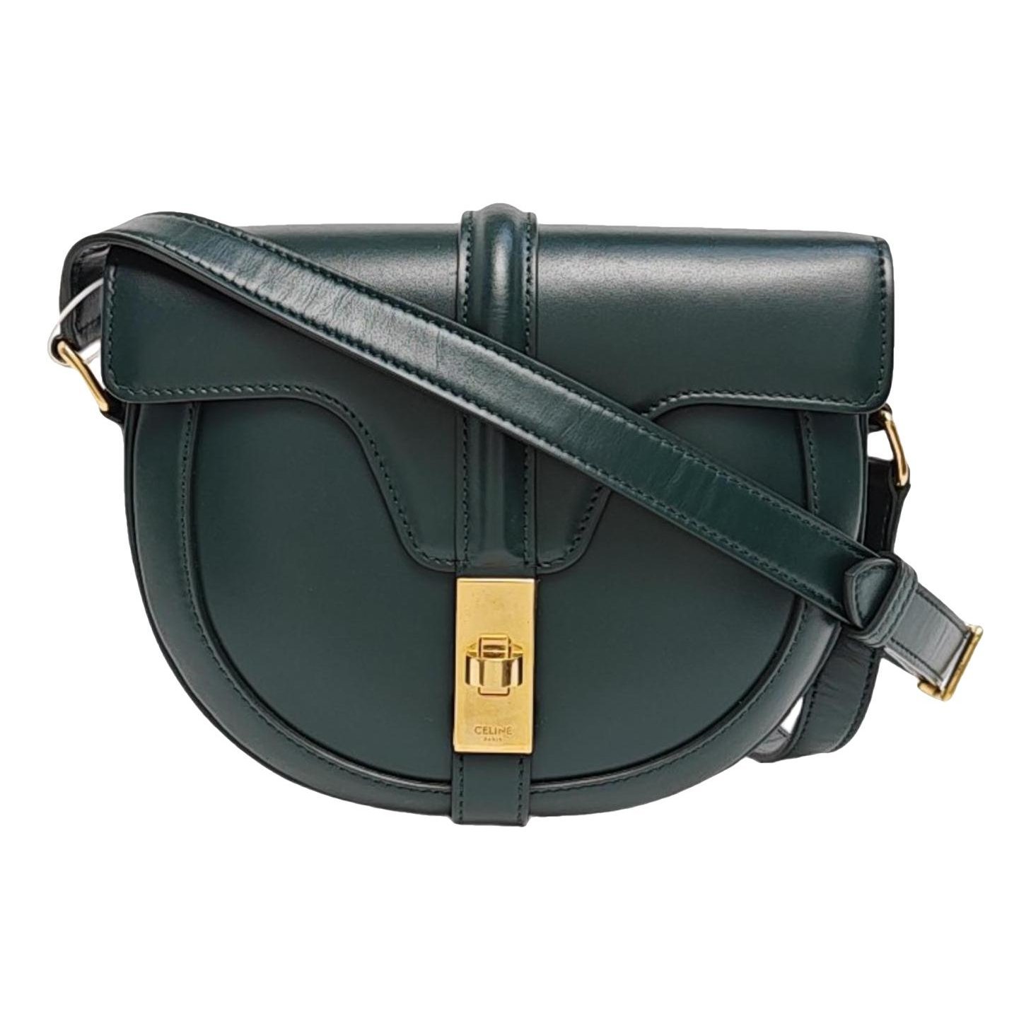 SAC 16 BESACE leather handbag