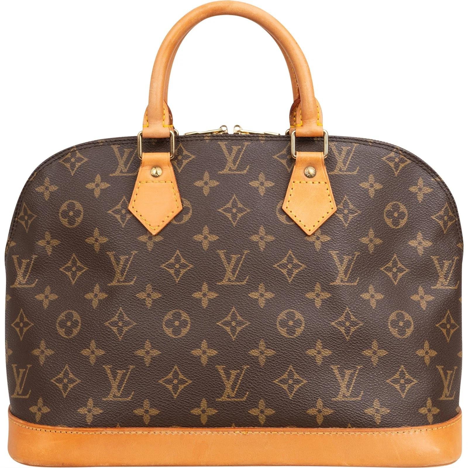 Alma leather handbag