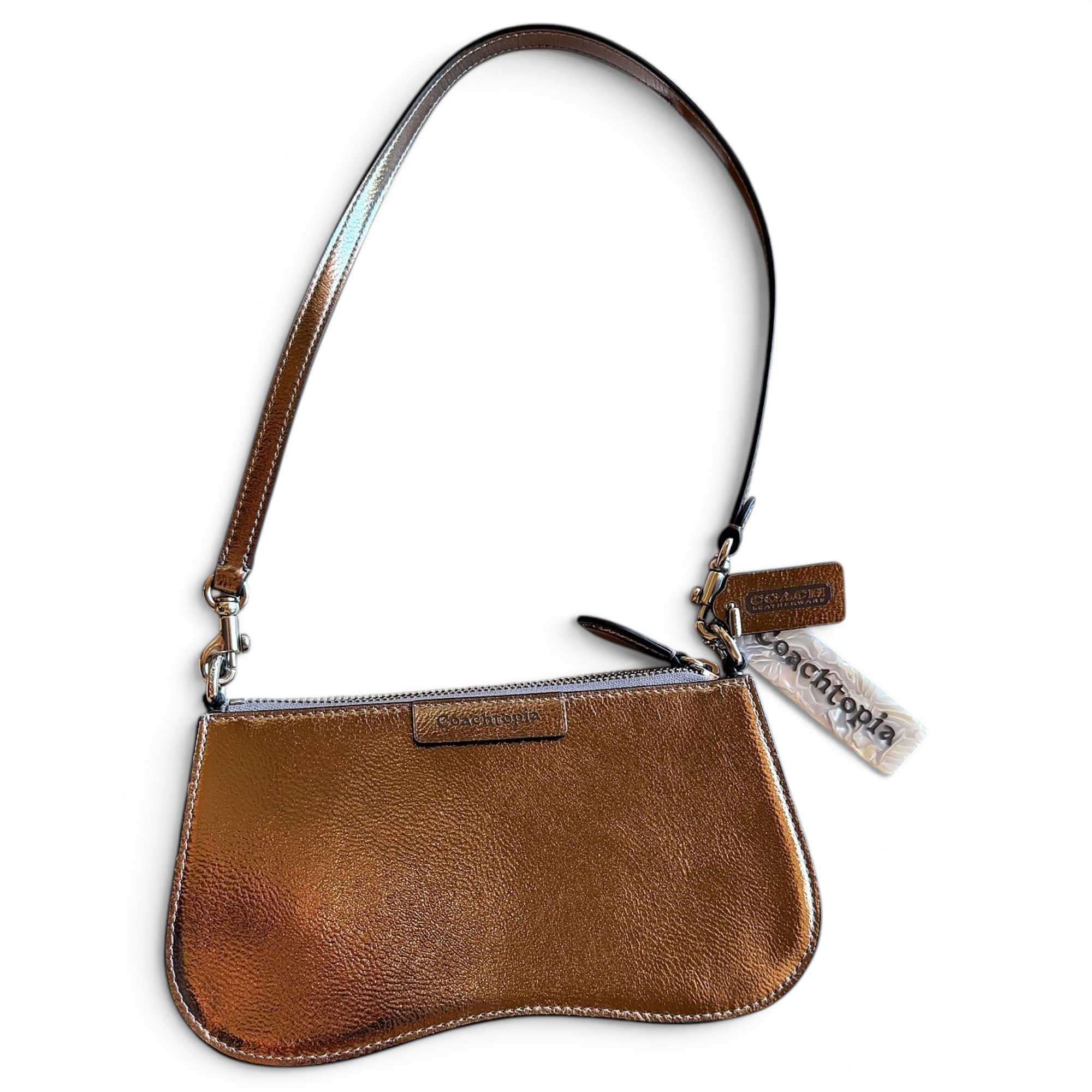 Leather mini bag